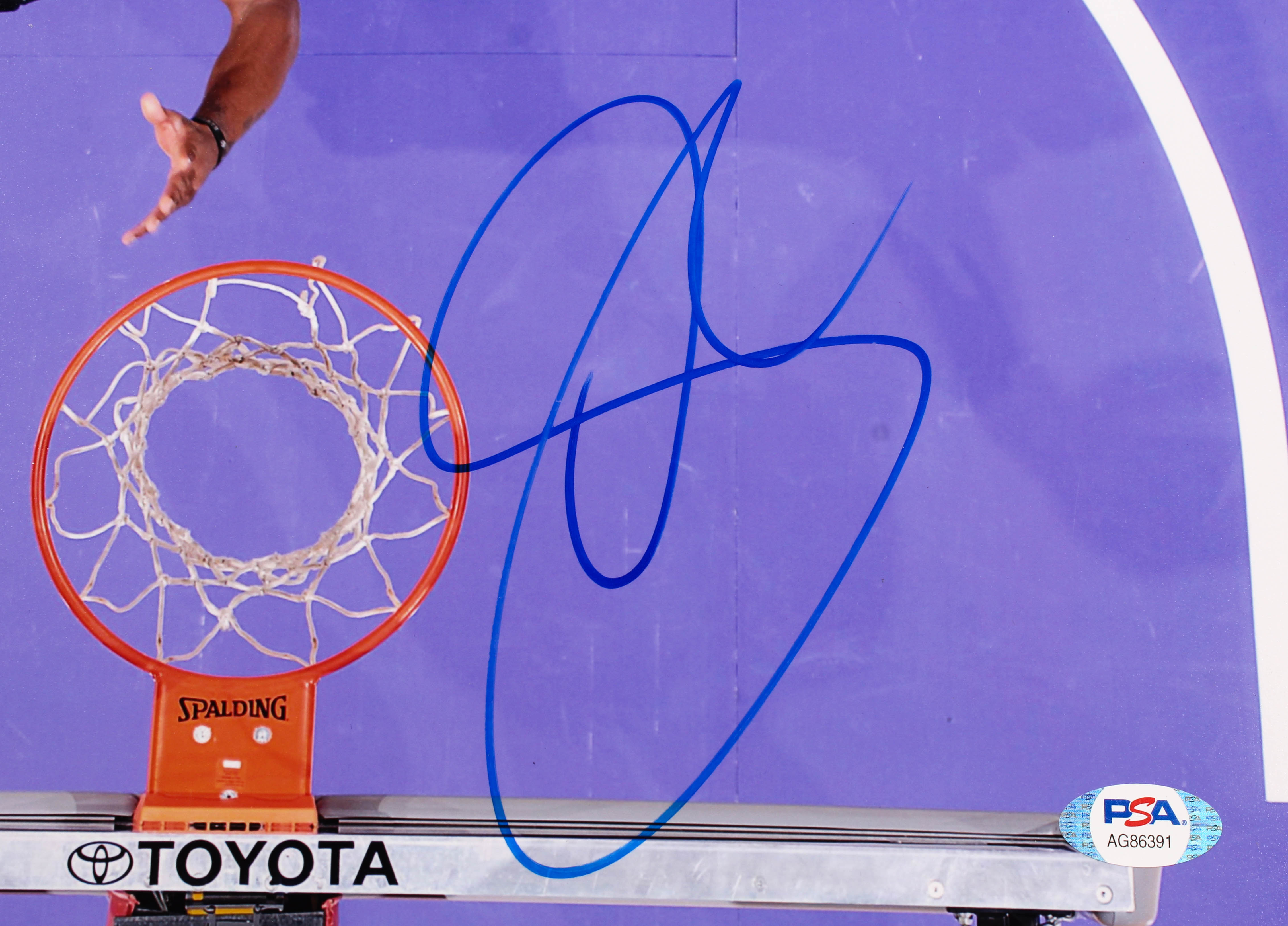 DeMar DeRozan Signed Raptors 11x14 Photo (PSA COA) at PristineAuction.com DeMar DeRozan Signed Raptors 11x14 Photo (PSA COA) at PristineAuction.com