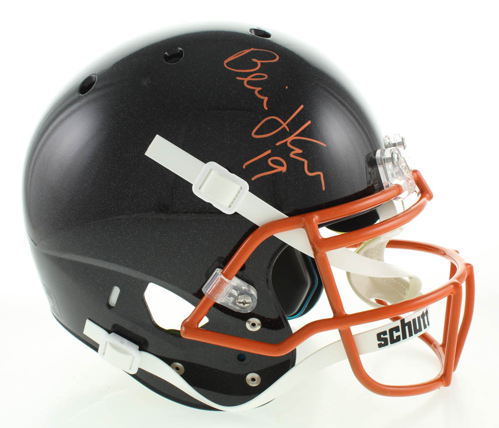 Bernie Kosar Signed Full-Size Hydro-Dipped Helmet (Beckett COA) at PristineAuction.com Bernie Kosar Signed Full-Size Hydro-Dipped Helmet (Beckett COA) at PristineAuction.com