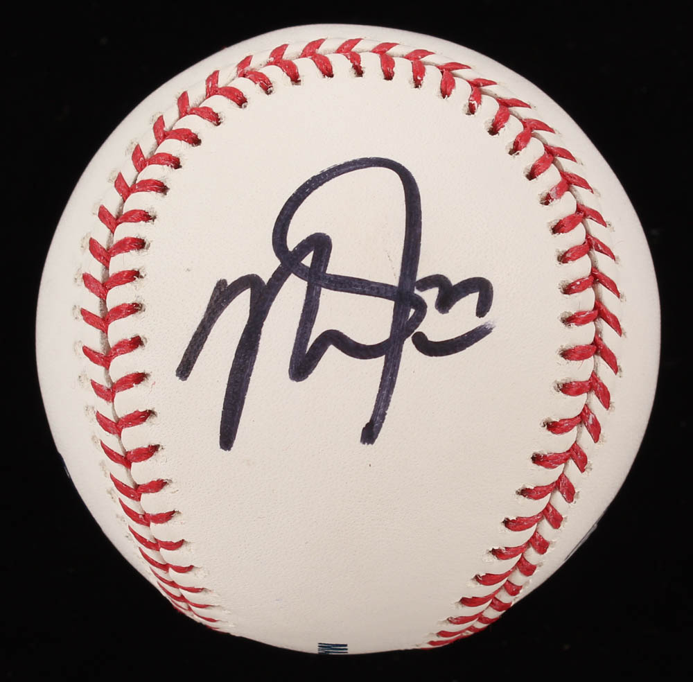 Mike Trout Signed OML Baseball (PSA COA) at PristineAuction.com Mike Trout Signed OML Baseball (PSA COA) at PristineAuction.com
