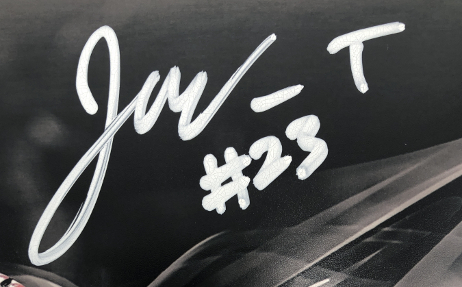 Jonathan Taylor Signed Wisconsin Badgers 8x10 Photo (JSA COA) at PristineAuction.com Jonathan Taylor Signed Wisconsin Badgers 8x10 Photo (JSA COA) at PristineAuction.com