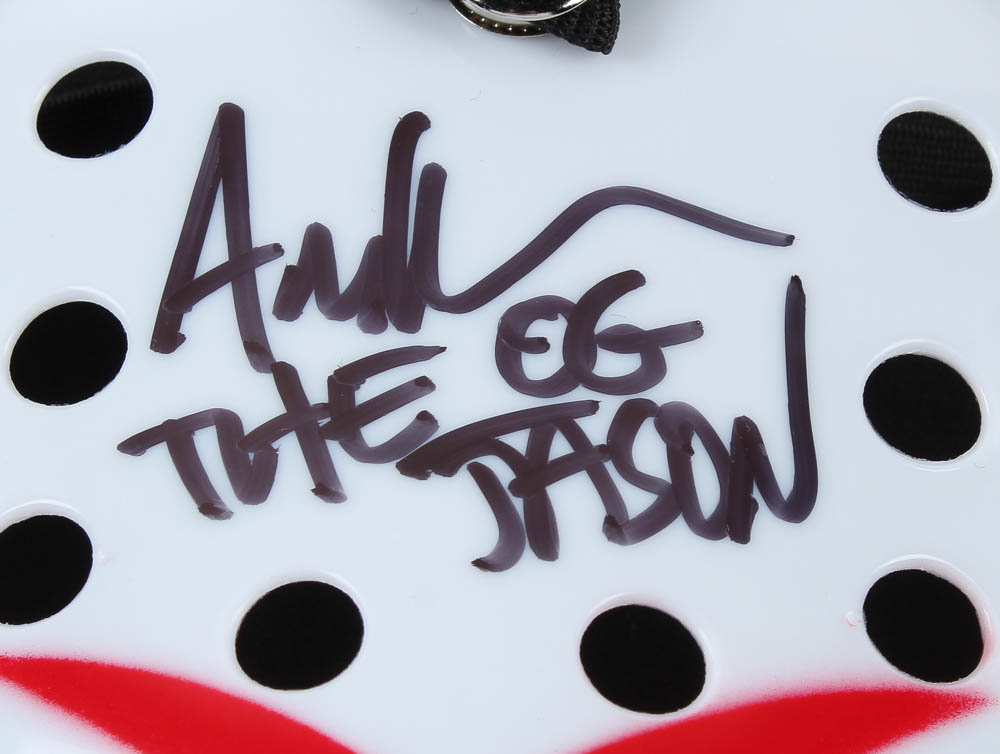 Ari Lehman Signed "Friday the 13th" Jason Voorhees Mask Inscribed "The OG Jason" (PA) at PristineAuction.com Ari Lehman Signed "Friday the 13th" Jason Voorhees Mask Inscribed "The OG Jason" (PA) at PristineAuction.com