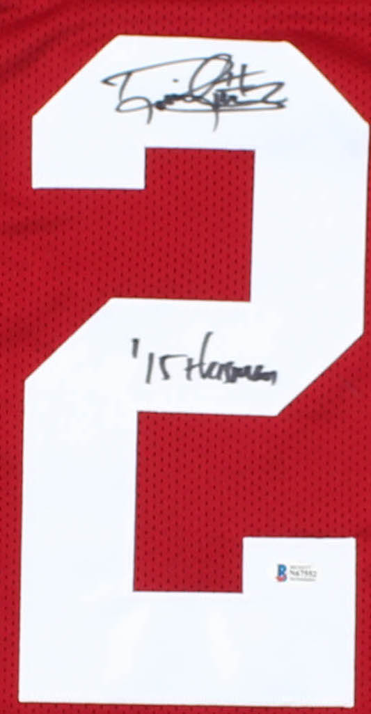 Derrick Henry Signed Jersey Inscribed "'15 Heisman" (Beckett COA) at PristineAuction.com Derrick Henry Signed Jersey Inscribed "'15 Heisman" (Beckett COA) at PristineAuction.com