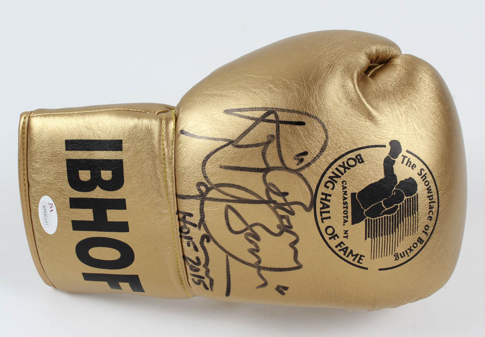 Ray Mancini Signed IBHOF Boxing Glove Inscribed "HOF 2015" (JSA COA) at PristineAuction.com Ray Mancini Signed IBHOF Boxing Glove Inscribed "HOF 2015" (JSA COA) at PristineAuction.com