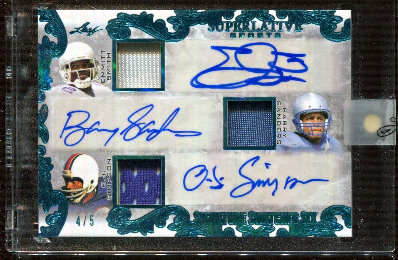 2020 Leaf Superlative Sports Hobby Box of (1) Card at PristineAuction.com 2020 Leaf Superlative Sports Hobby Box of (1) Card at PristineAuction.com