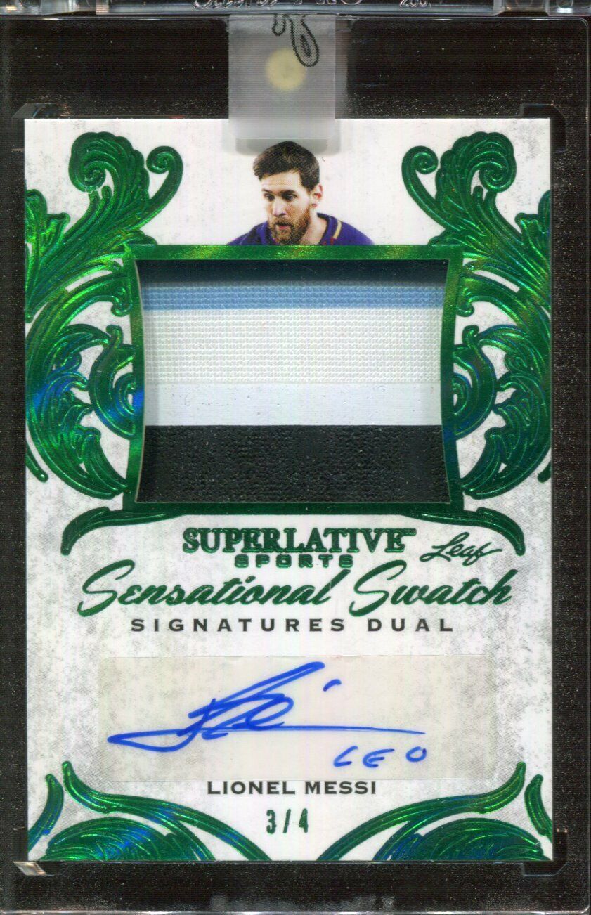 2020 Leaf Superlative Sports Hobby Box of (1) Card at PristineAuction.com 2020 Leaf Superlative Sports Hobby Box of (1) Card at PristineAuction.com
