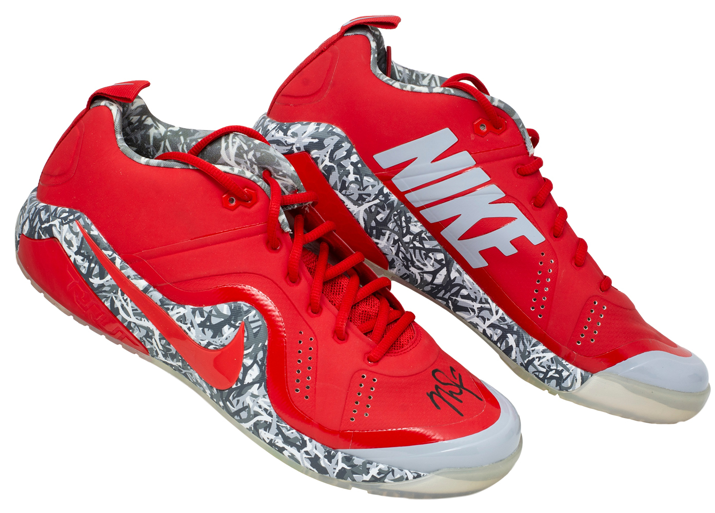 Mike Trout Signed Pair of Game-Issued Nike Cleats (MLB Hologram) at PristineAuction.com Mike Trout Signed Pair of Game-Issued Nike Cleats (MLB Hologram) at PristineAuction.com