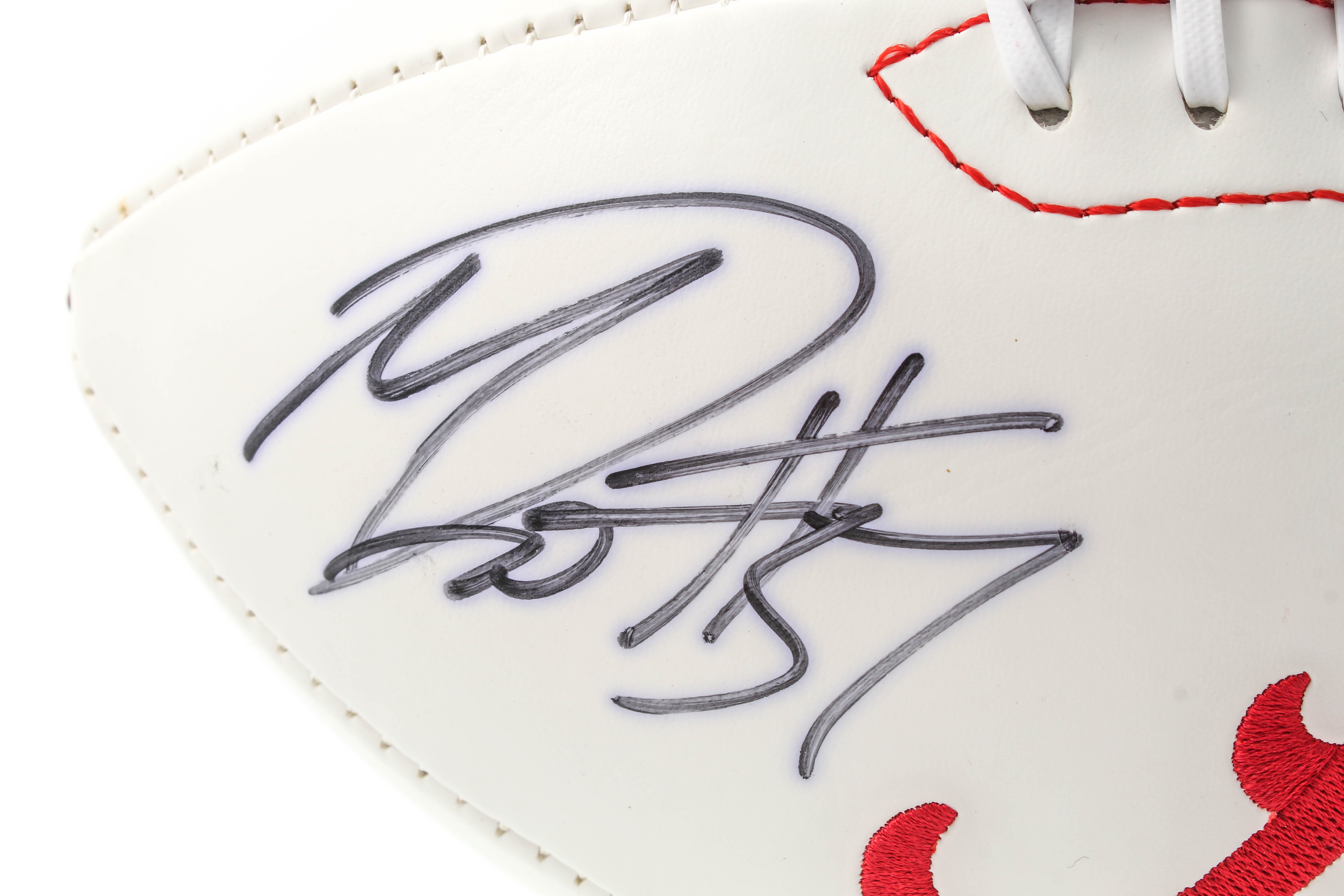 Marcell Dareus Signed Alabama Crimson Tide Logo Football Inscribed "BCS MVP" (Beckett COA) at PristineAuction.com Marcell Dareus Signed Alabama Crimson Tide Logo Football Inscribed "BCS MVP" (Beckett COA) at PristineAuction.com