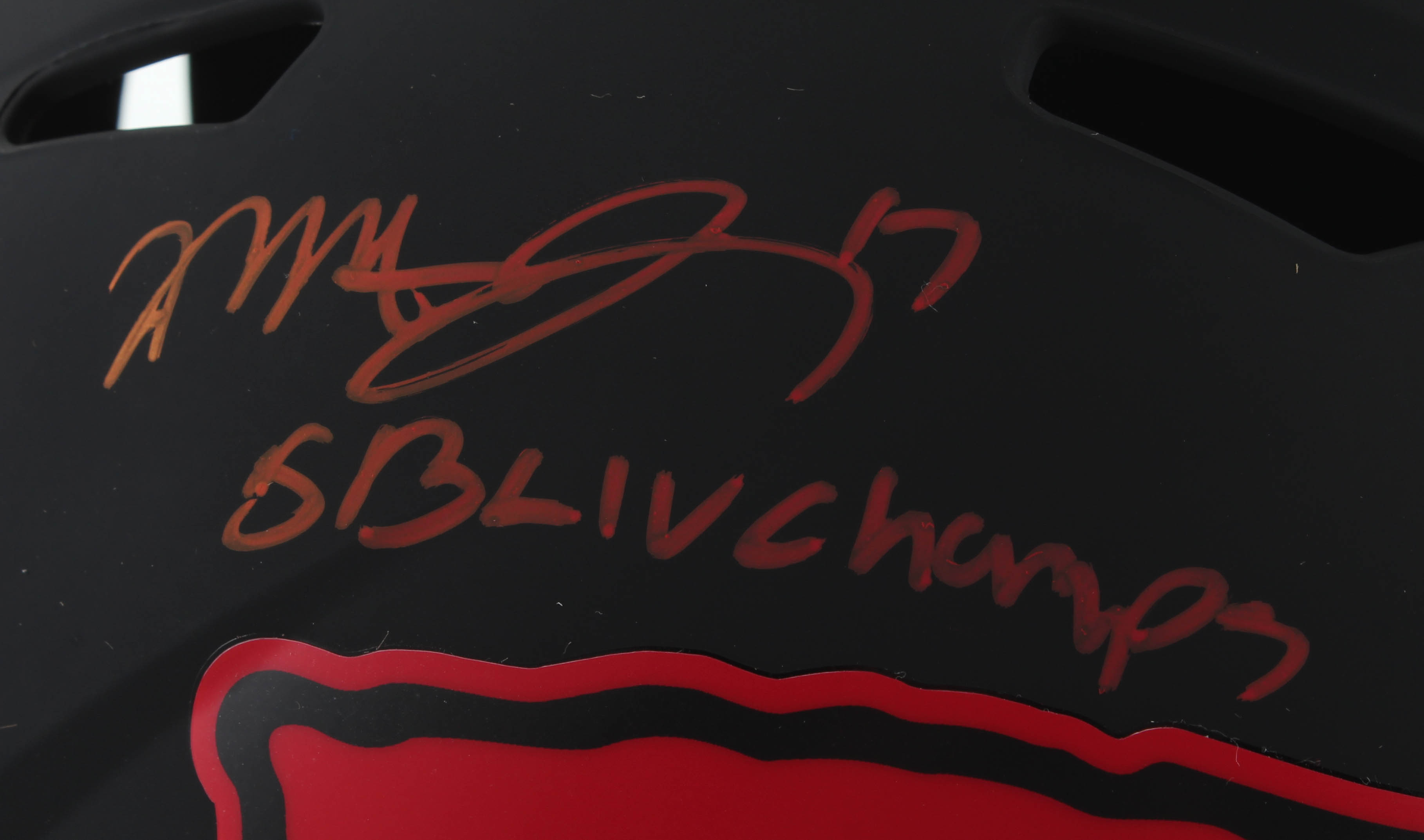 Mecole Hardman Signed Chiefs Full-Size Eclipse Alternate Speed Helmet Inscribed "SB LIV Champs" (JSA COA) at PristineAuction.com Mecole Hardman Signed Chiefs Full-Size Eclipse Alternate Speed Helmet Inscribed "SB LIV Champs" (JSA COA) at PristineAuction.com