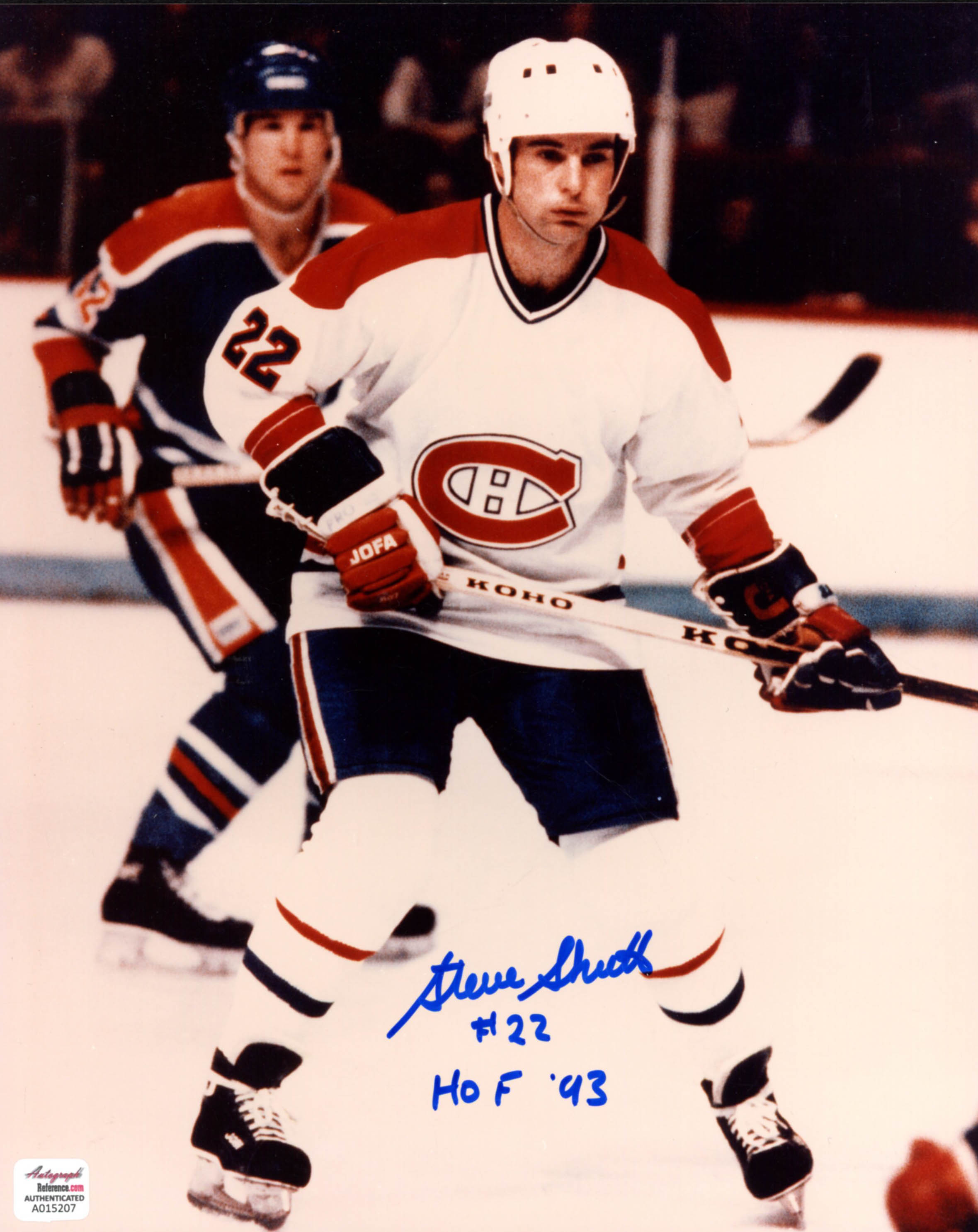 Steve Shutt Signed Canadiens 8x10 Photo Inscribed "HOF 93" (Autograph Reference COA) at PristineAuction.com Steve Shutt Signed Canadiens 8x10 Photo Inscribed "HOF 93" (Autograph Reference COA) at PristineAuction.com