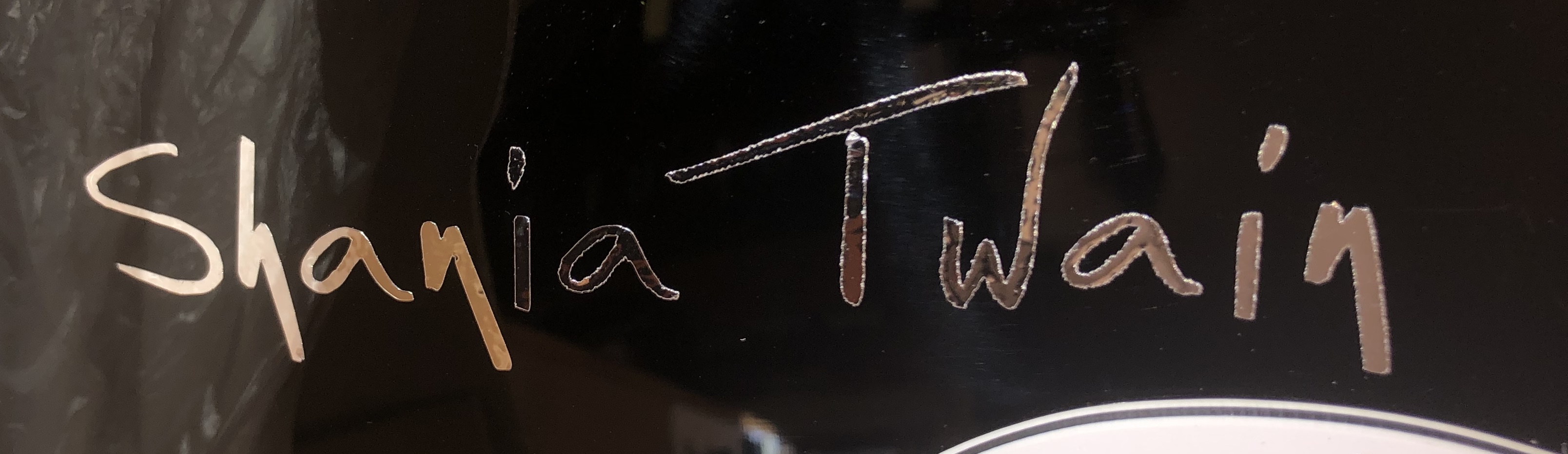 Shania Twain Signed Full-Size Electric Guitar (JSA COA) at PristineAuction.com Shania Twain Signed Full-Size Electric Guitar (JSA COA) at PristineAuction.com