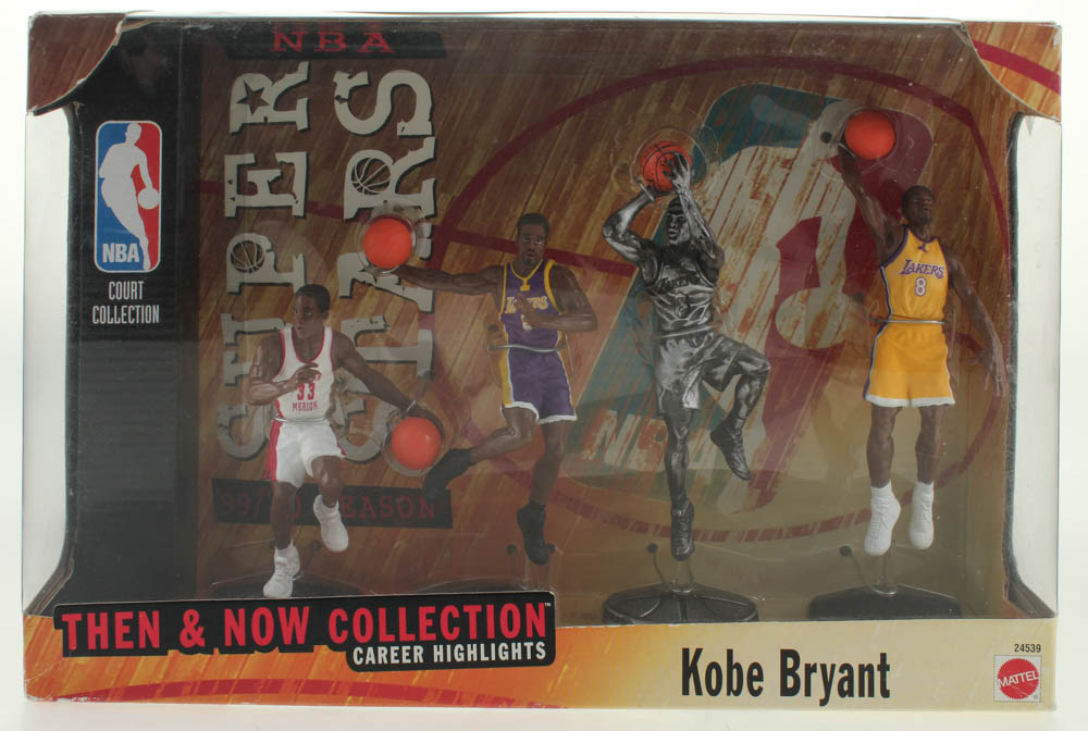 Kobe Bryant Lakers "Superstars" Set of (4) Factory Sealed Figures at PristineAuction.com Kobe Bryant Lakers "Superstars" Set of (4) Factory Sealed Figures at PristineAuction.com