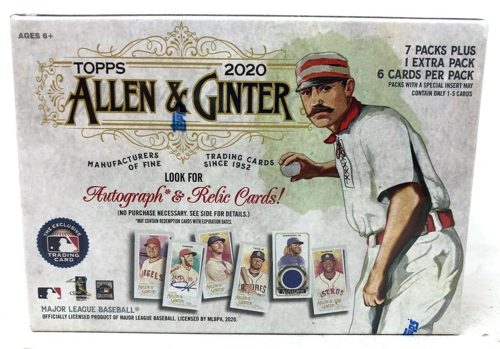 2020 Topps Allen & Ginter Baseball Blaster Box with (8) Packs at PristineAuction.com 2020 Topps Allen & Ginter Baseball Blaster Box with (8) Packs at PristineAuction.com