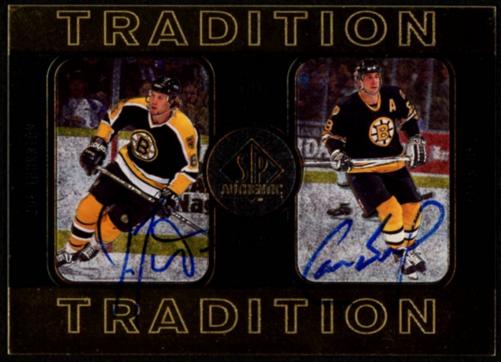 Joe Thornton / Cam Neely 1997-98 SP Authentic Tradition #T3
