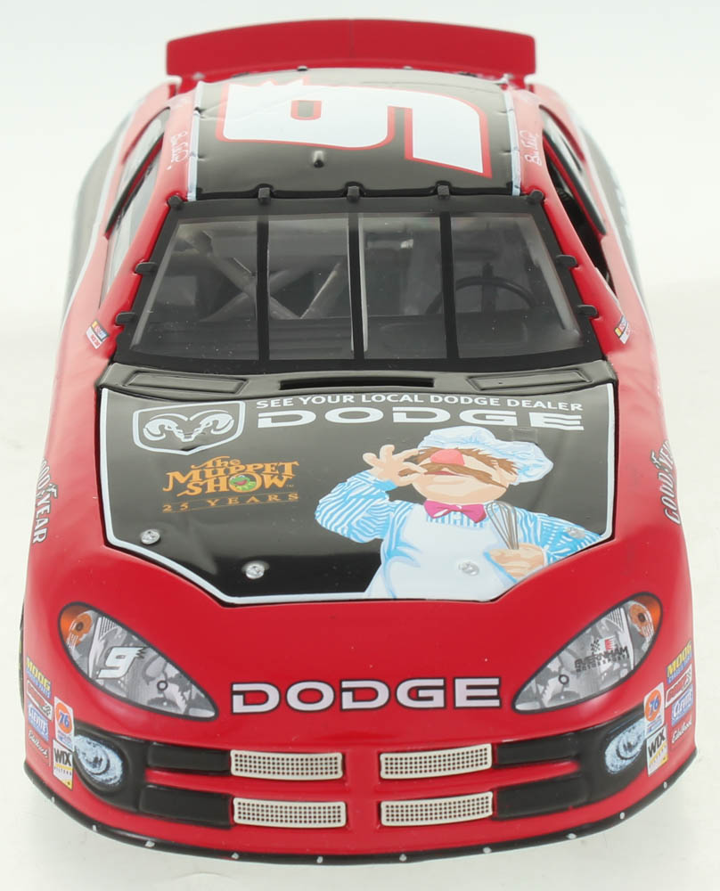 Bill Elliott LE #9 Dodge / Muppets 25th Anniversary NASCAR 2002 Intrepid 1:24 Scale Diecast Car at PristineAuction.com Bill Elliott LE #9 Dodge / Muppets 25th Anniversary NASCAR 2002 Intrepid 1:24 Scale Diecast Car at PristineAuction.com