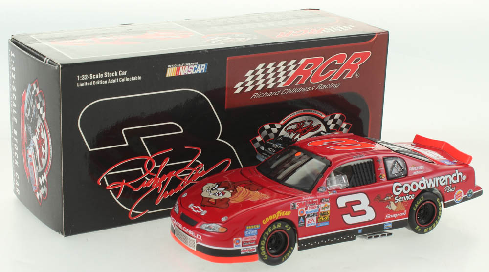 Dale Earnhardt Sr. LE #3 GM Goodwrench / RCR Museum / TAZ 2000 Monte Carlo 1:32 Scale Die Cast Car at PristineAuction.com Dale Earnhardt Sr. LE #3 GM Goodwrench / RCR Museum / TAZ 2000 Monte Carlo 1:32 Scale Die Cast Car at PristineAuction.com