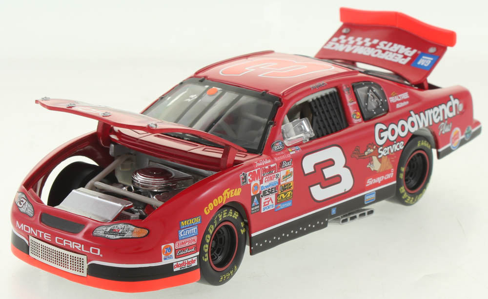 Dale Earnhardt Sr. LE #3 GM Goodwrench / RCR Museum / TAZ 2000 Monte Carlo 1:32 Scale Die Cast Car at PristineAuction.com Dale Earnhardt Sr. LE #3 GM Goodwrench / RCR Museum / TAZ 2000 Monte Carlo 1:32 Scale Die Cast Car at PristineAuction.com
