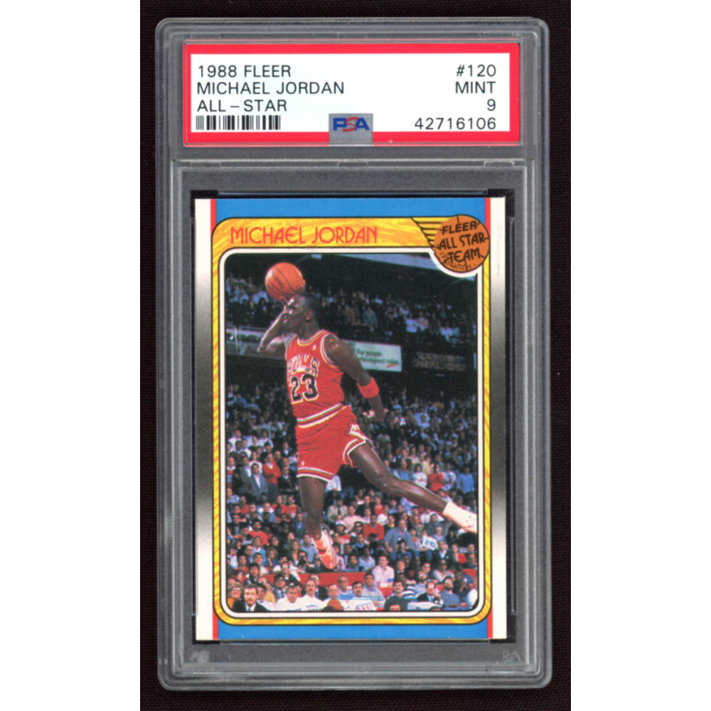fleer 90 michael jordan all star