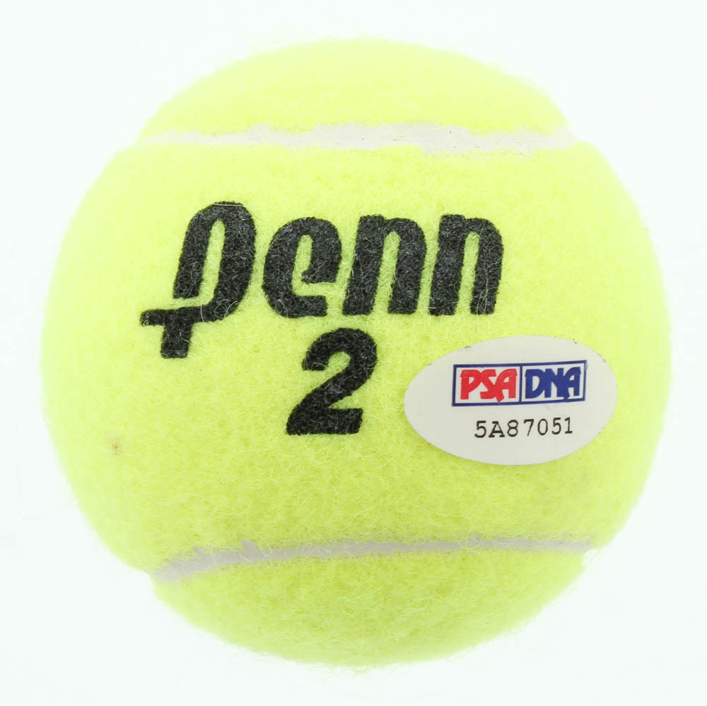 Anna Kournikova Signed Tennis Ball (PSA COA) at PristineAuction.com Anna Kournikova Signed Tennis Ball (PSA COA) at PristineAuction.com