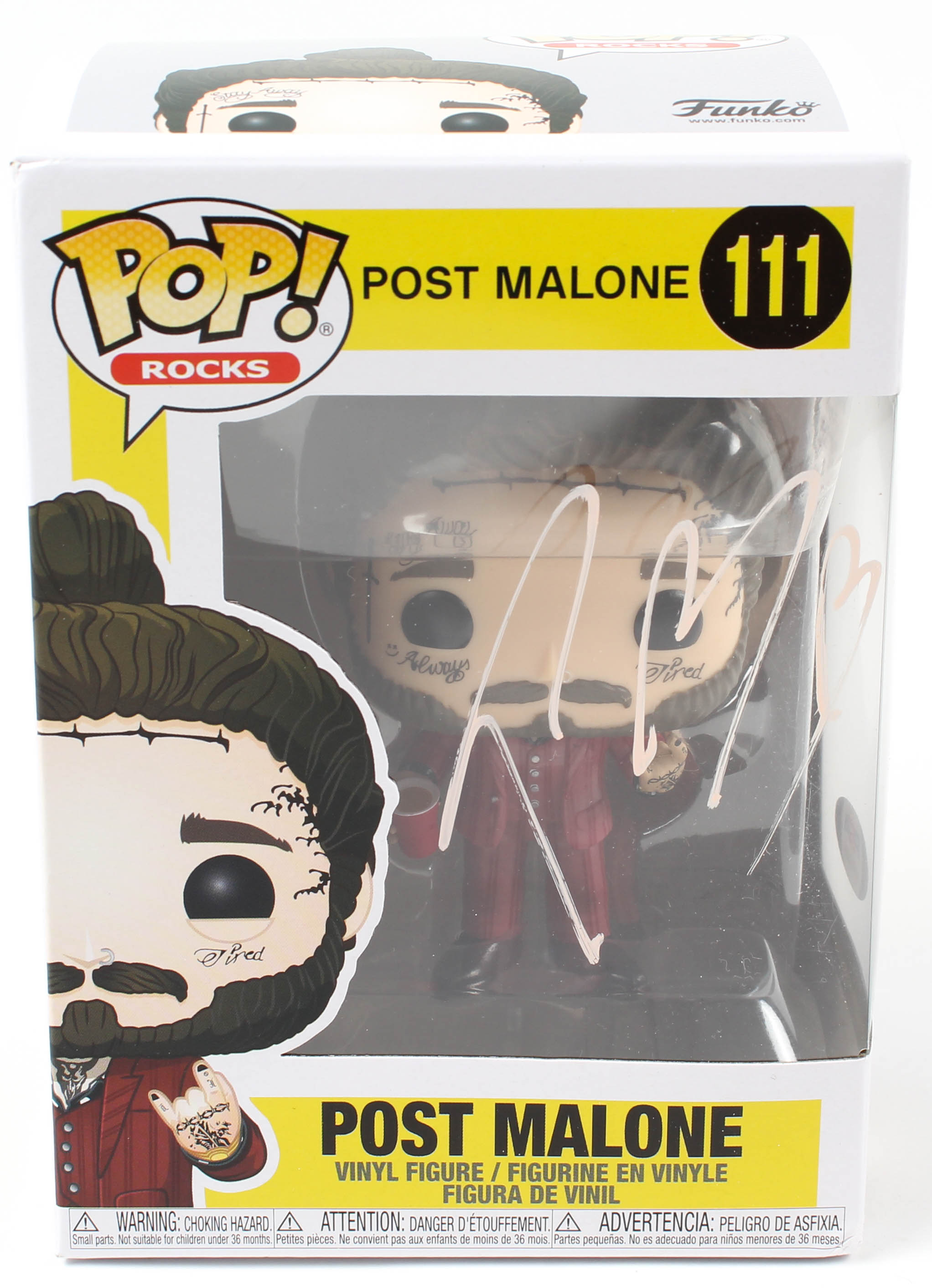 Post Malone Signed #111 Funko Pop! Vinyl Figure (PSA Hologram) at PristineAuction.com Post Malone Signed #111 Funko Pop! Vinyl Figure (PSA Hologram) at PristineAuction.com