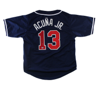 Ronald Acuna Jr. Signed Jersey (Beckett) at PristineAuction.com