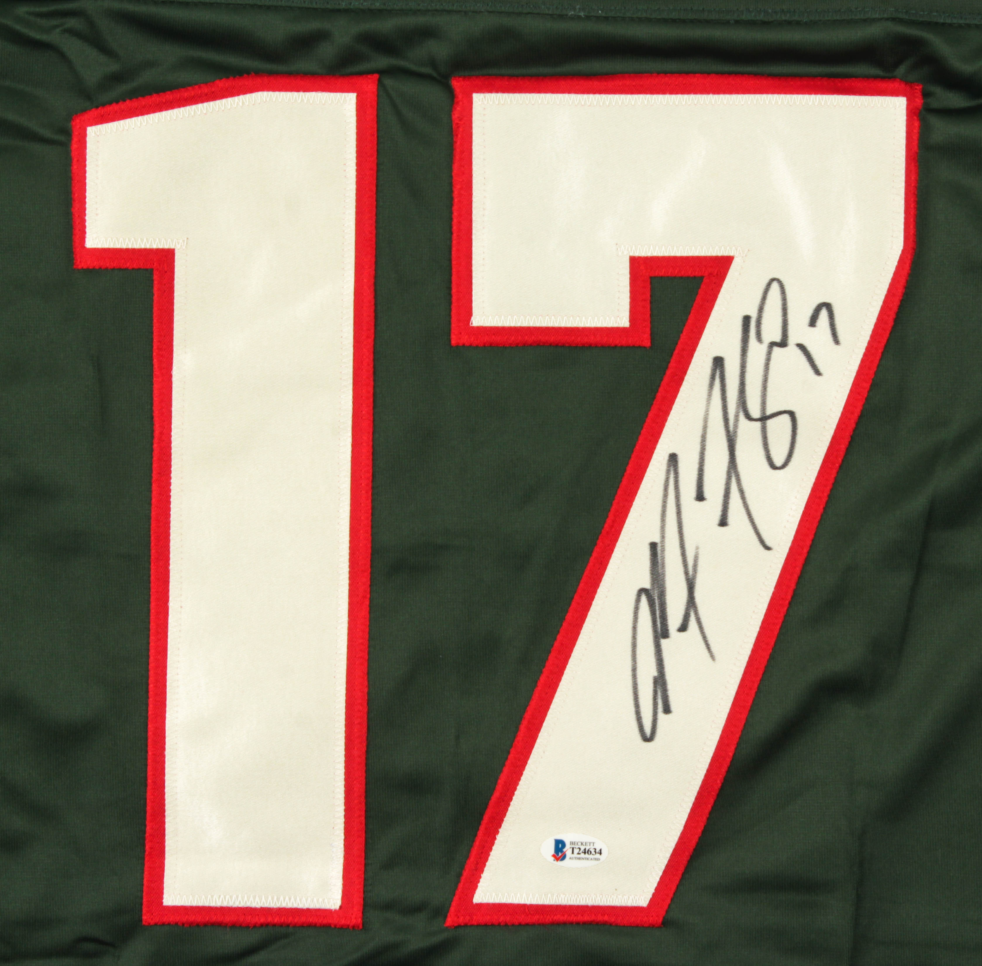 Marcus Foligno Signed Jersey (Beckett COA) at PristineAuction.com Marcus Foligno Signed Jersey (Beckett COA) at PristineAuction.com