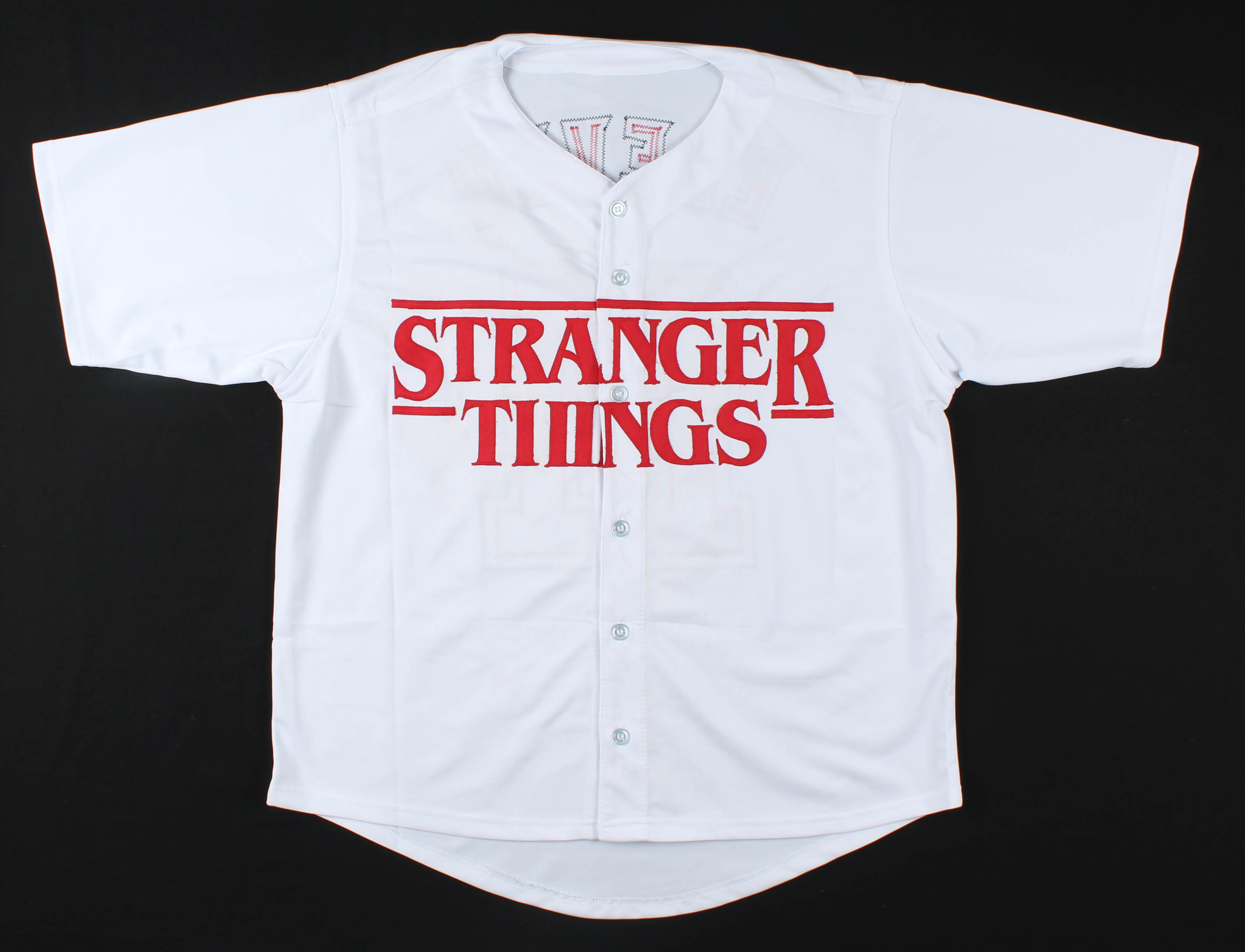 Millie Bobby Brown Signed Jersey Inscribed "011" (Beckett COA) at PristineAuction.com Millie Bobby Brown Signed Jersey Inscribed "011" (Beckett COA) at PristineAuction.com