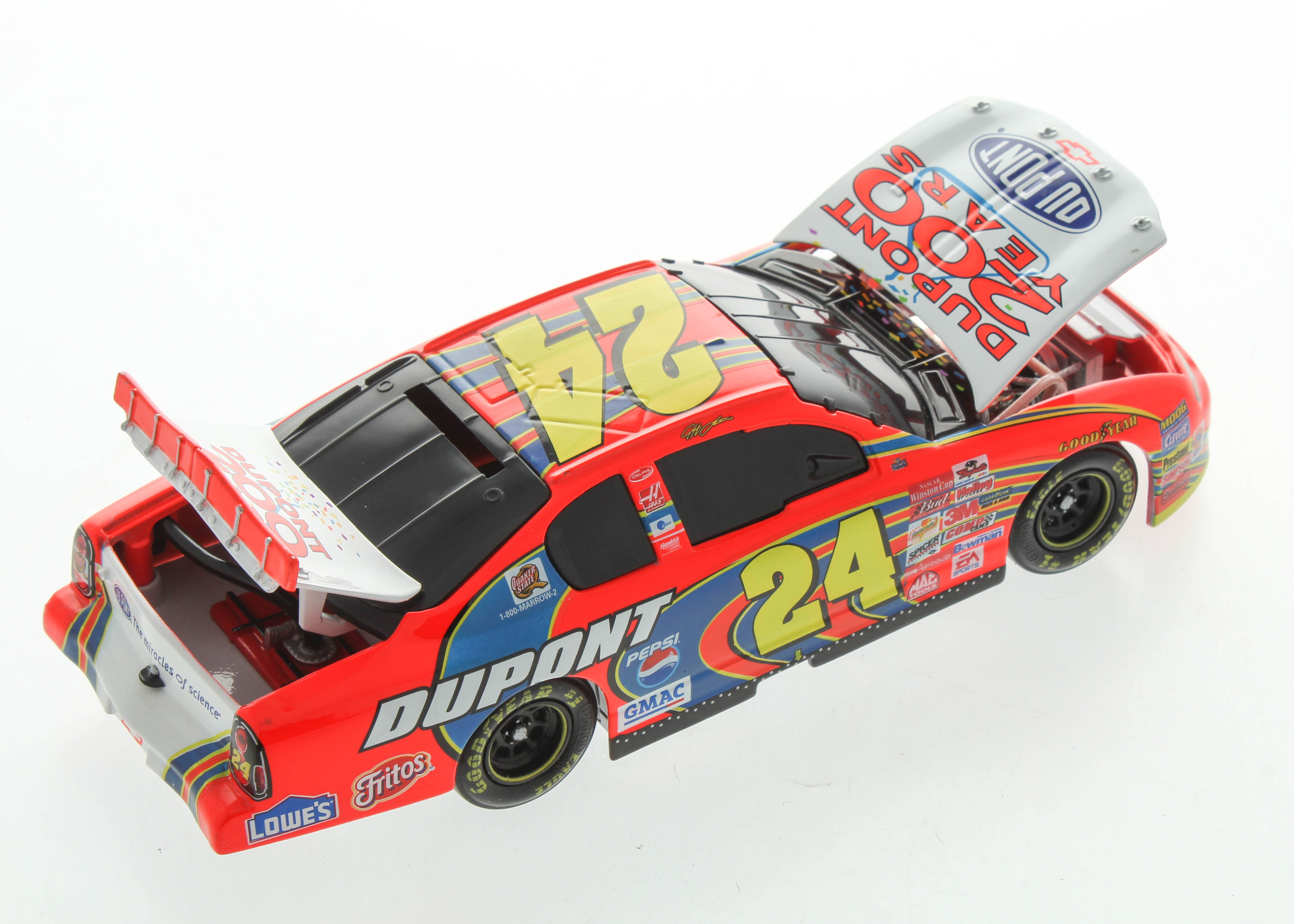Jeff Gordon LE #24 DuPont / 200th Anniversary Celebration / 2002 Monte Carlo 1:24 Scale Stock Car Coin Bank at PristineAuction.com Jeff Gordon LE #24 DuPont / 200th Anniversary Celebration / 2002 Monte Carlo 1:24 Scale Stock Car Coin Bank at PristineAuction.com