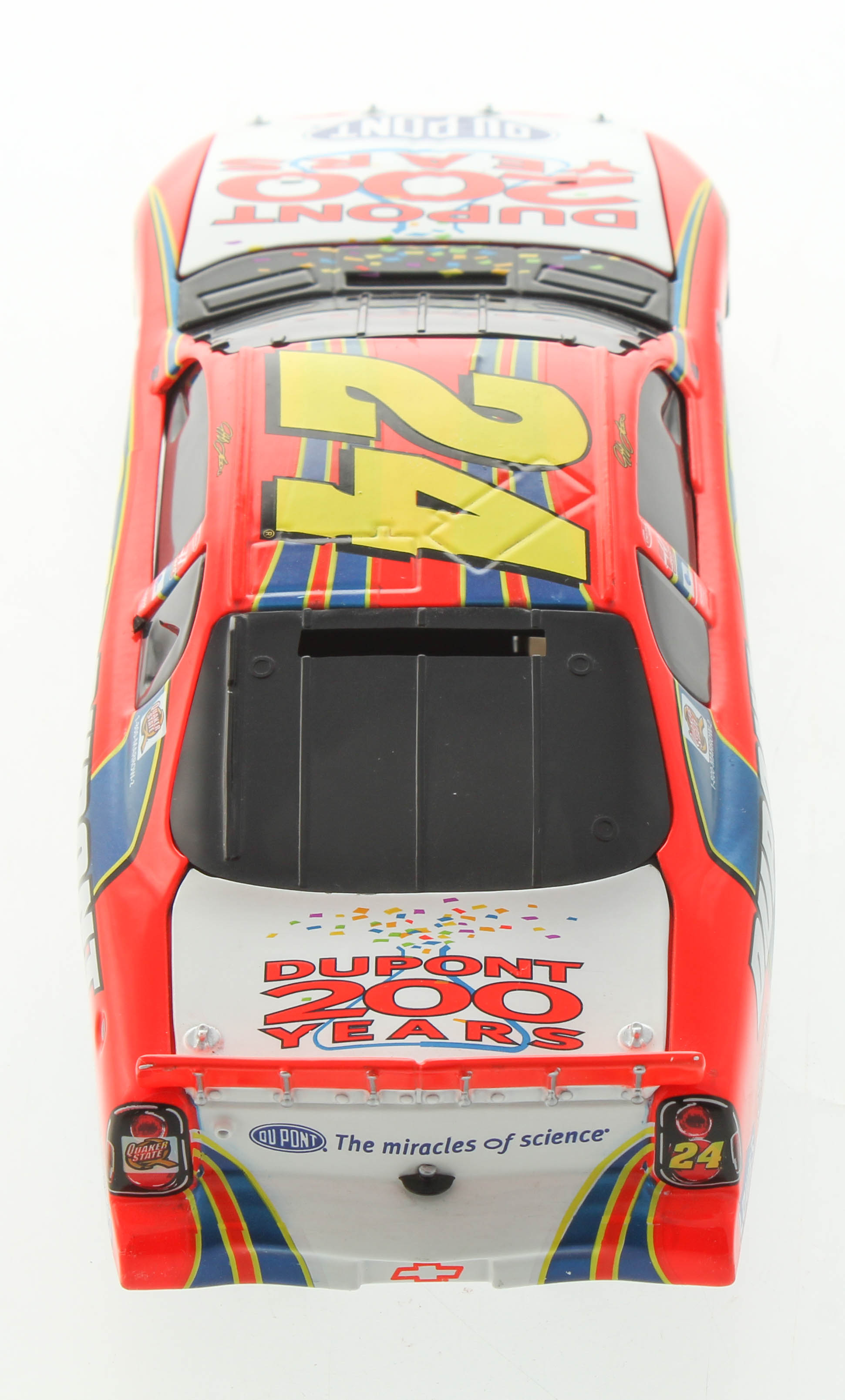 Jeff Gordon LE #24 DuPont / 200th Anniversary Celebration / 2002 Monte Carlo 1:24 Scale Stock Car Coin Bank at PristineAuction.com Jeff Gordon LE #24 DuPont / 200th Anniversary Celebration / 2002 Monte Carlo 1:24 Scale Stock Car Coin Bank at PristineAuction.com