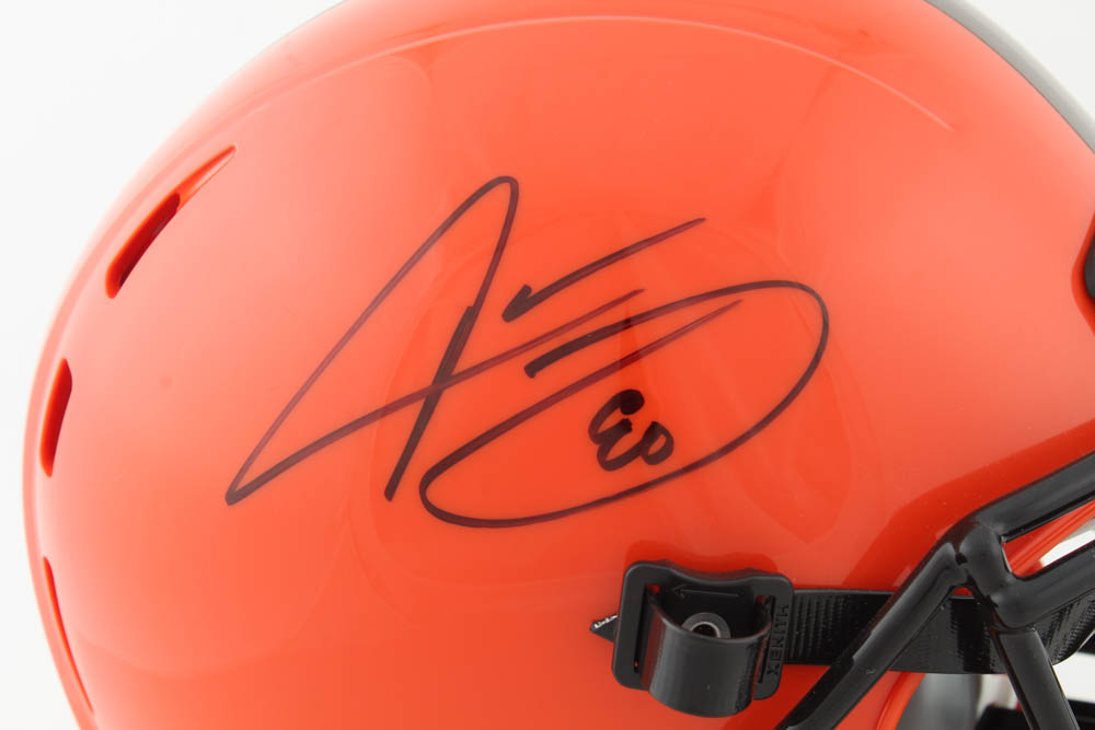 Jarvis Landry Signed Browns Full-Size Authentic On-Field Helmet (JSA COA) (See Description) at PristineAuction.com Jarvis Landry Signed Browns Full-Size Authentic On-Field Helmet (JSA COA) (See Description) at PristineAuction.com