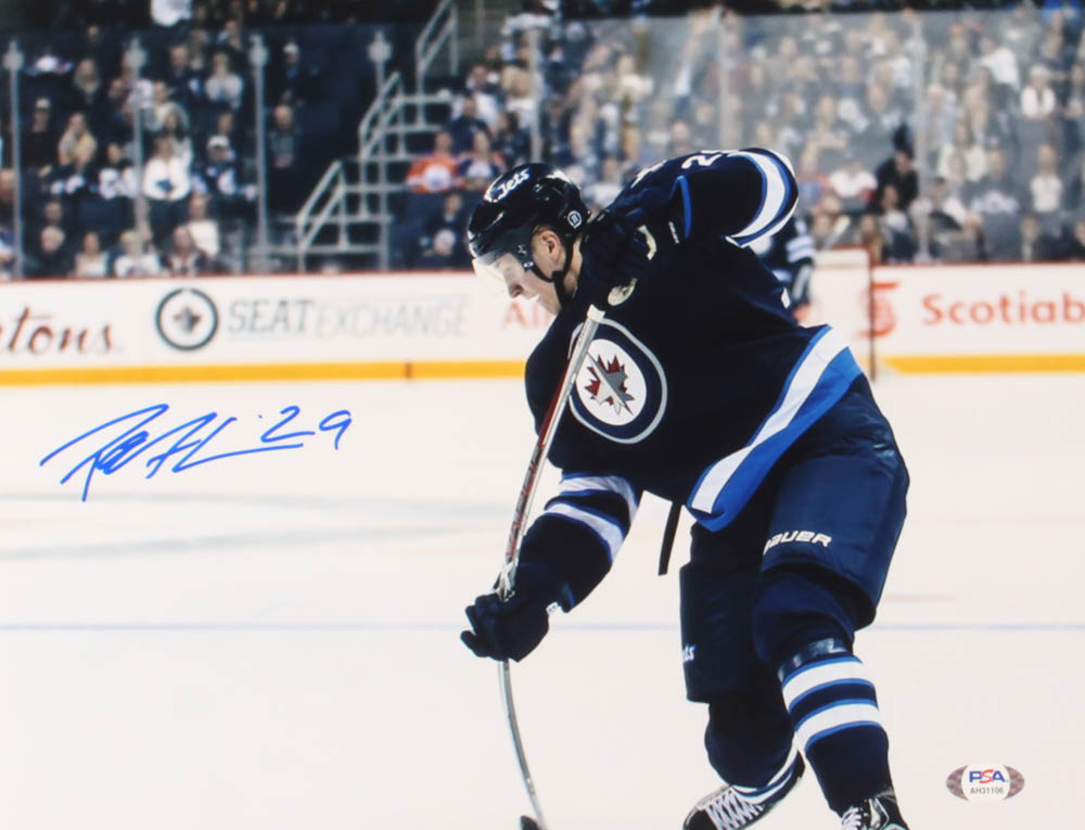 Patrik Laine Signed Jets 11x14 Photo (PSA COA) at PristineAuction.com Patrik Laine Signed Jets 11x14 Photo (PSA COA) at PristineAuction.com