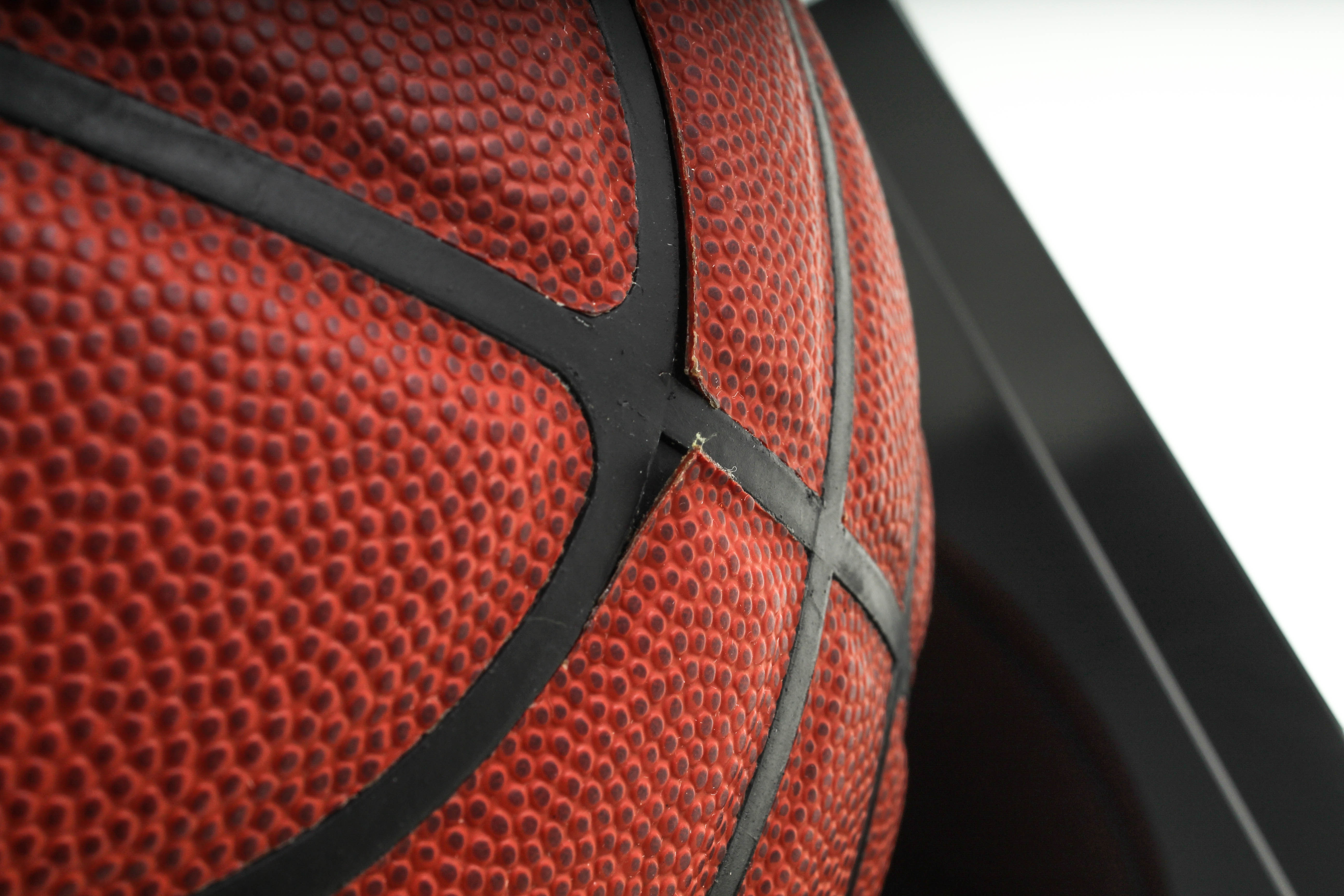 Lot of (2) Kobe Bryant Items With Signed NBA Basketball With Display Case & 1999 Game Worn Warm Ups Piece (Beckett LOA & PSA Hologram) at PristineAuction.com Lot of (2) Kobe Bryant Items With Signed NBA Basketball With Display Case & 1999 Game Worn Warm Ups Piece (Beckett LOA & PSA Hologram) at PristineAuction.com