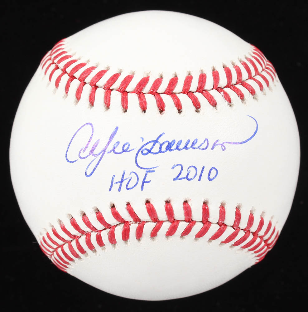 Andre Dawson Signed OML Baseball Inscribed "HOF 2010" (JSA COA) at PristineAuction.com Andre Dawson Signed OML Baseball Inscribed "HOF 2010" (JSA COA) at PristineAuction.com