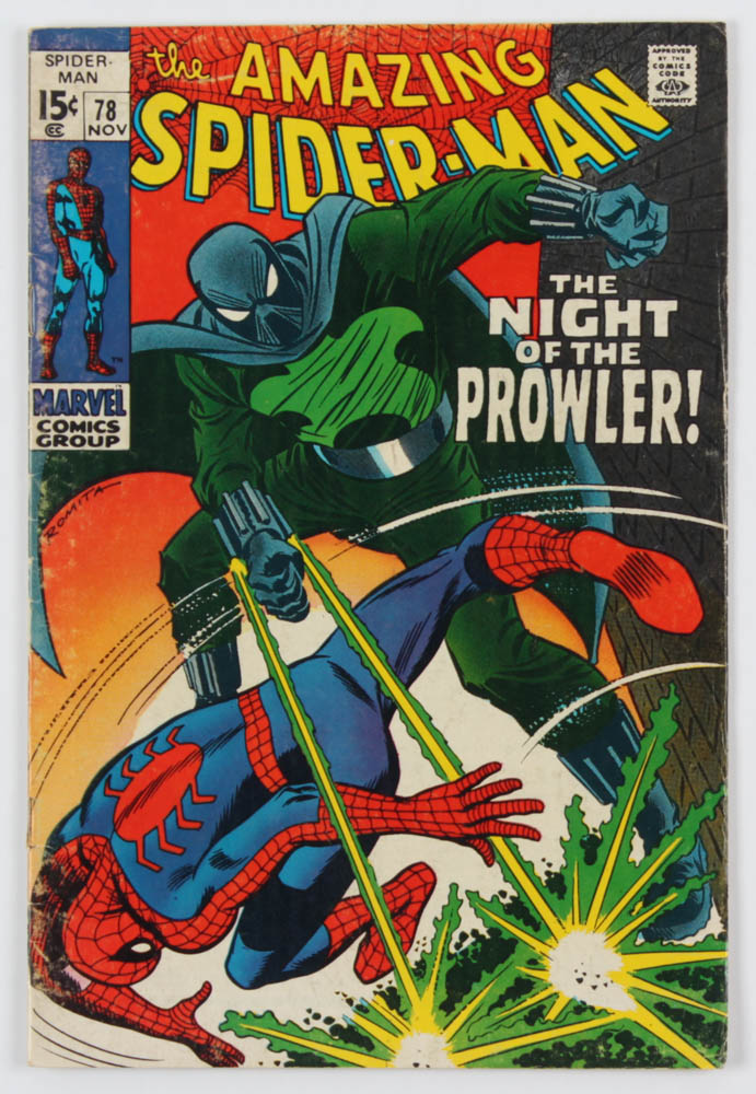 1969 "The Amazing Spiderman" Issue #78 Marvel Comic Book at PristineAuction.com 1969 "The Amazing Spiderman" Issue #78 Marvel Comic Book at PristineAuction.com