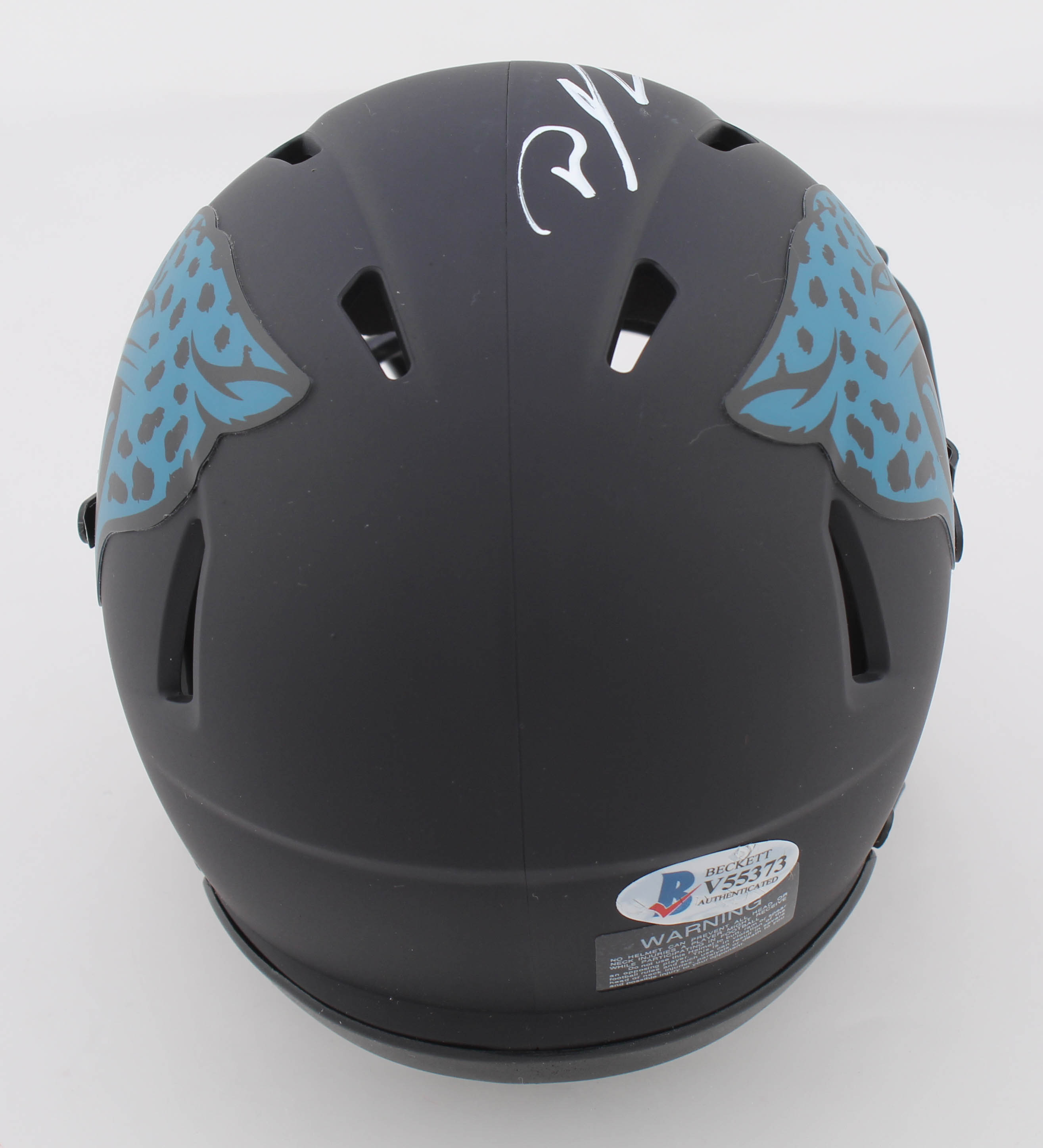 D. J. Chark Signed Jaguars Eclipse Alternate Speed Mini Helmet (Beckett COA) at PristineAuction.com D. J. Chark Signed Jaguars Eclipse Alternate Speed Mini Helmet (Beckett COA) at PristineAuction.com