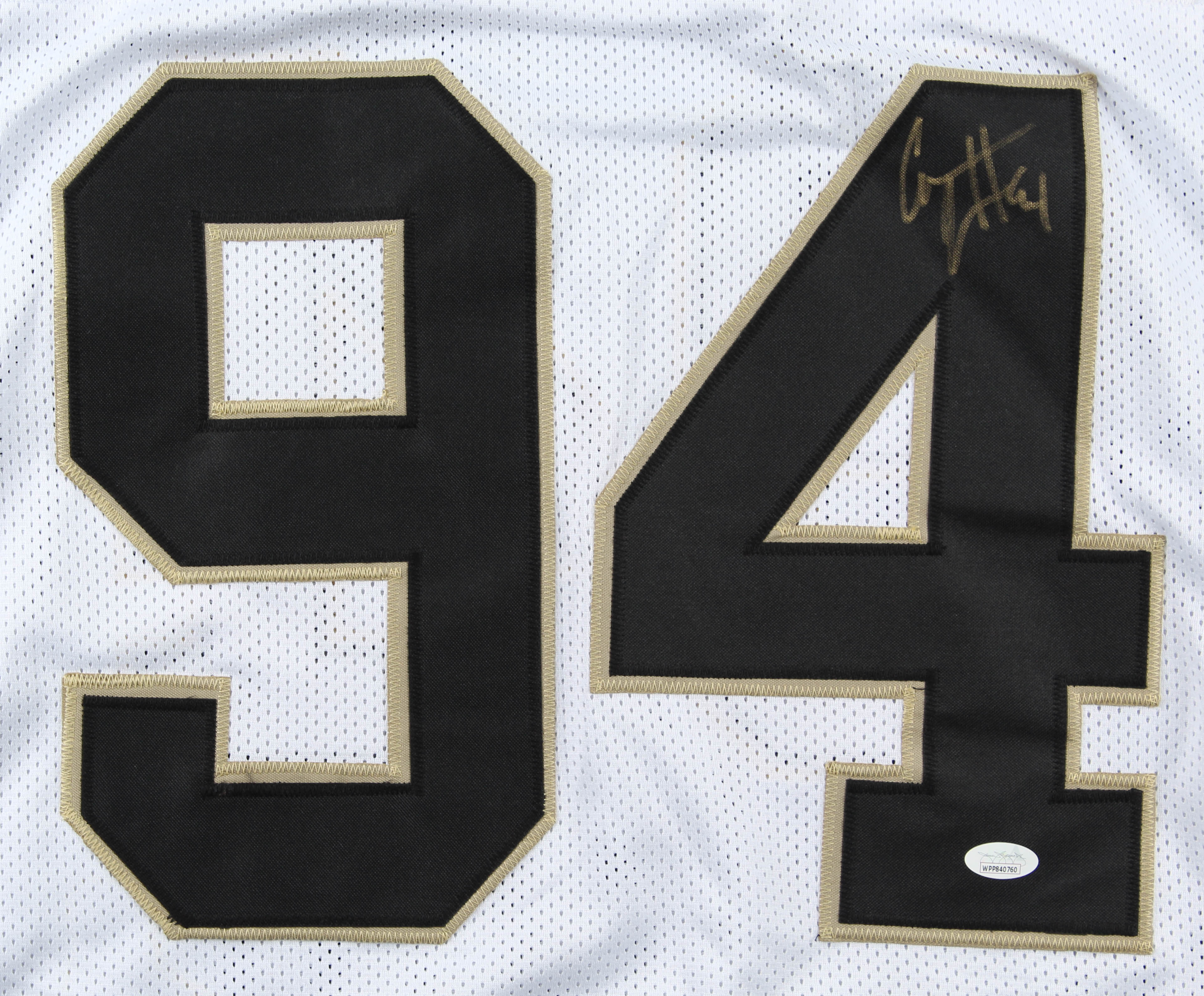 Cameron Jordan Signed Jersey (JSA COA) at PristineAuction.com Cameron Jordan Signed Jersey (JSA COA) at PristineAuction.com