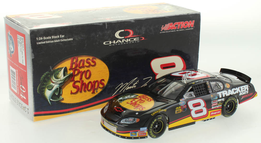 Martin Truex Jr. Signed LE #8 Chance 2 / Bass Pro Shops 2004 Monte Carlo 1:24 Diecast Metal Car (JSA COA) at PristineAuction.com Martin Truex Jr. Signed LE #8 Chance 2 / Bass Pro Shops 2004 Monte Carlo 1:24 Diecast Metal Car (JSA COA) at PristineAuction.com