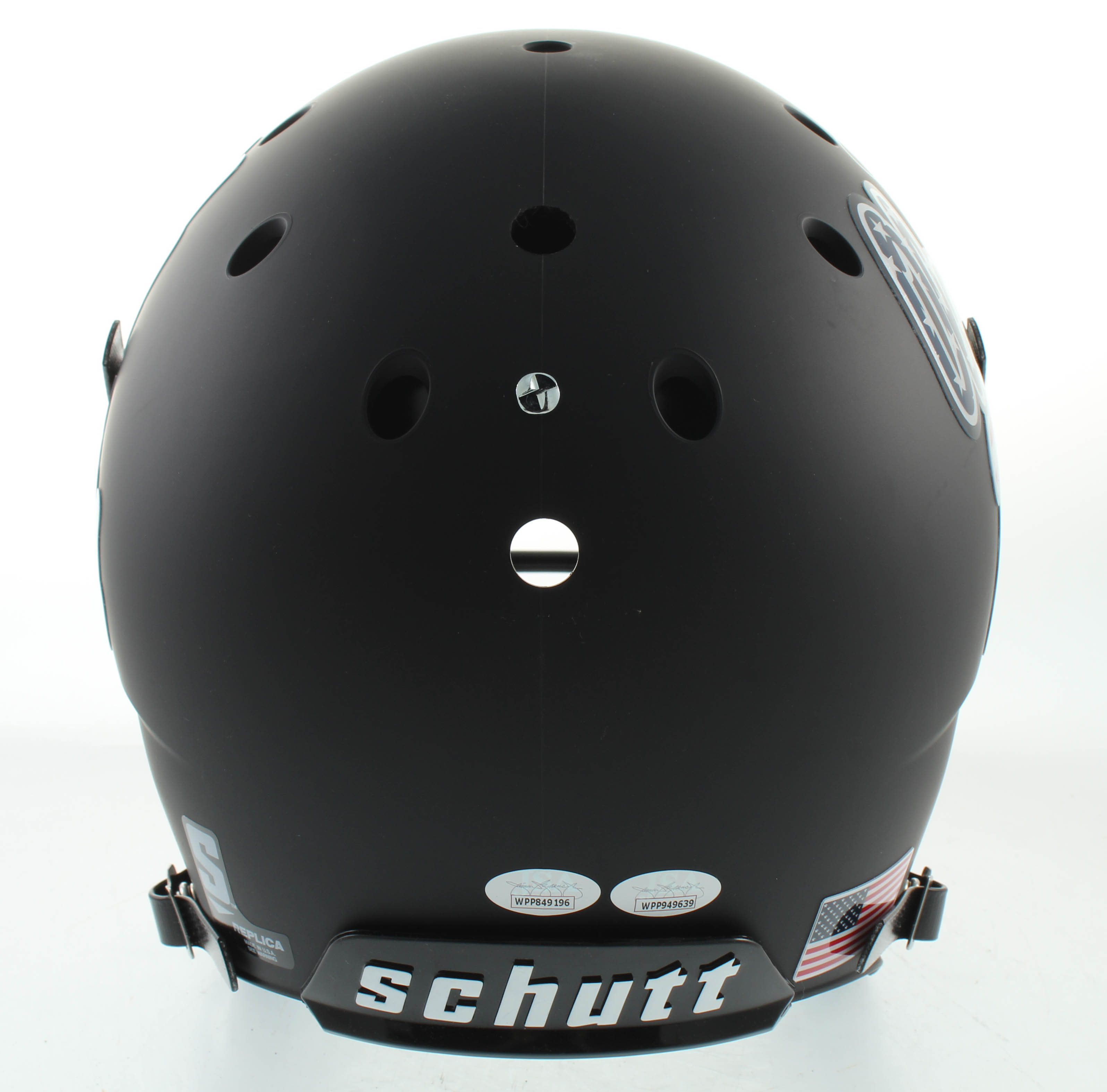 A.J. Brown & DK Metcalf Signed Full-Size Speed Helmet Inscribed "N.W.O." (JSA COA) at PristineAuction.com A.J. Brown & DK Metcalf Signed Full-Size Speed Helmet Inscribed "N.W.O." (JSA COA) at PristineAuction.com