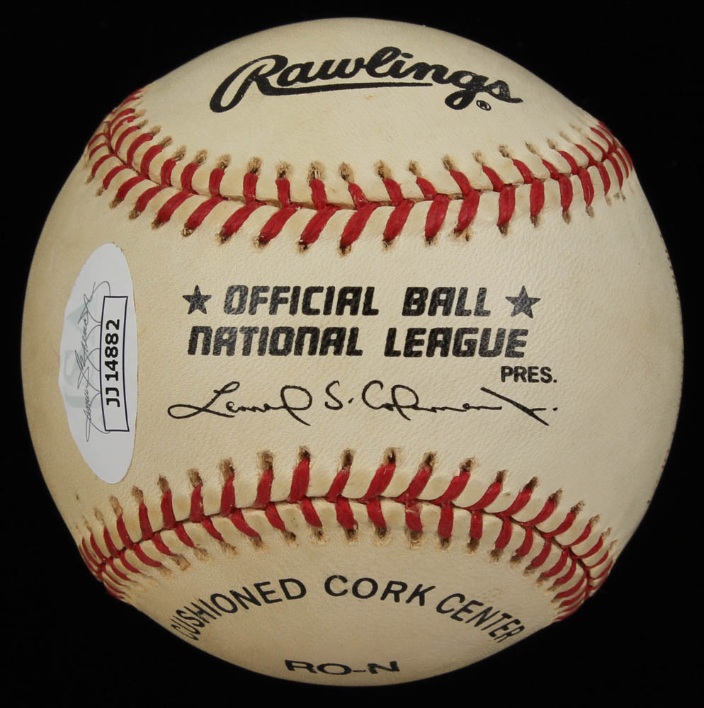 Roger Clemens Signed LE ONL Career Stat Engraved Baseball (JSA COA) at PristineAuction.com Roger Clemens Signed LE ONL Career Stat Engraved Baseball (JSA COA) at PristineAuction.com