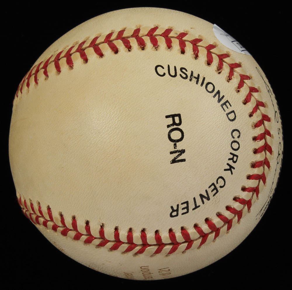 Roger Clemens Signed LE ONL Career Stat Engraved Baseball (JSA COA) at PristineAuction.com Roger Clemens Signed LE ONL Career Stat Engraved Baseball (JSA COA) at PristineAuction.com