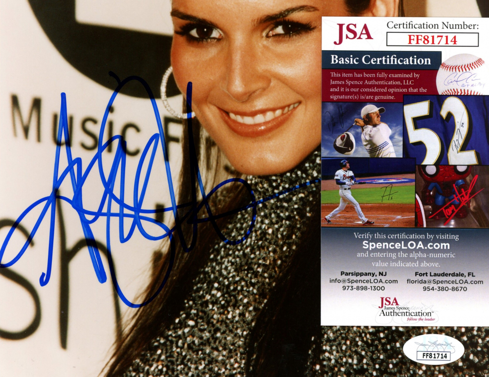 Angie Harmon Signed 8x10 Photo (JSA COA) Pristine Auction