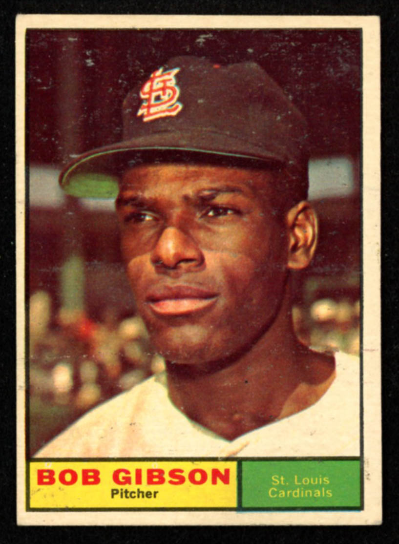 Bob Gibson 1961 Topps #211 at PristineAuction.com Bob Gibson 1961 Topps #211 at PristineAuction.com