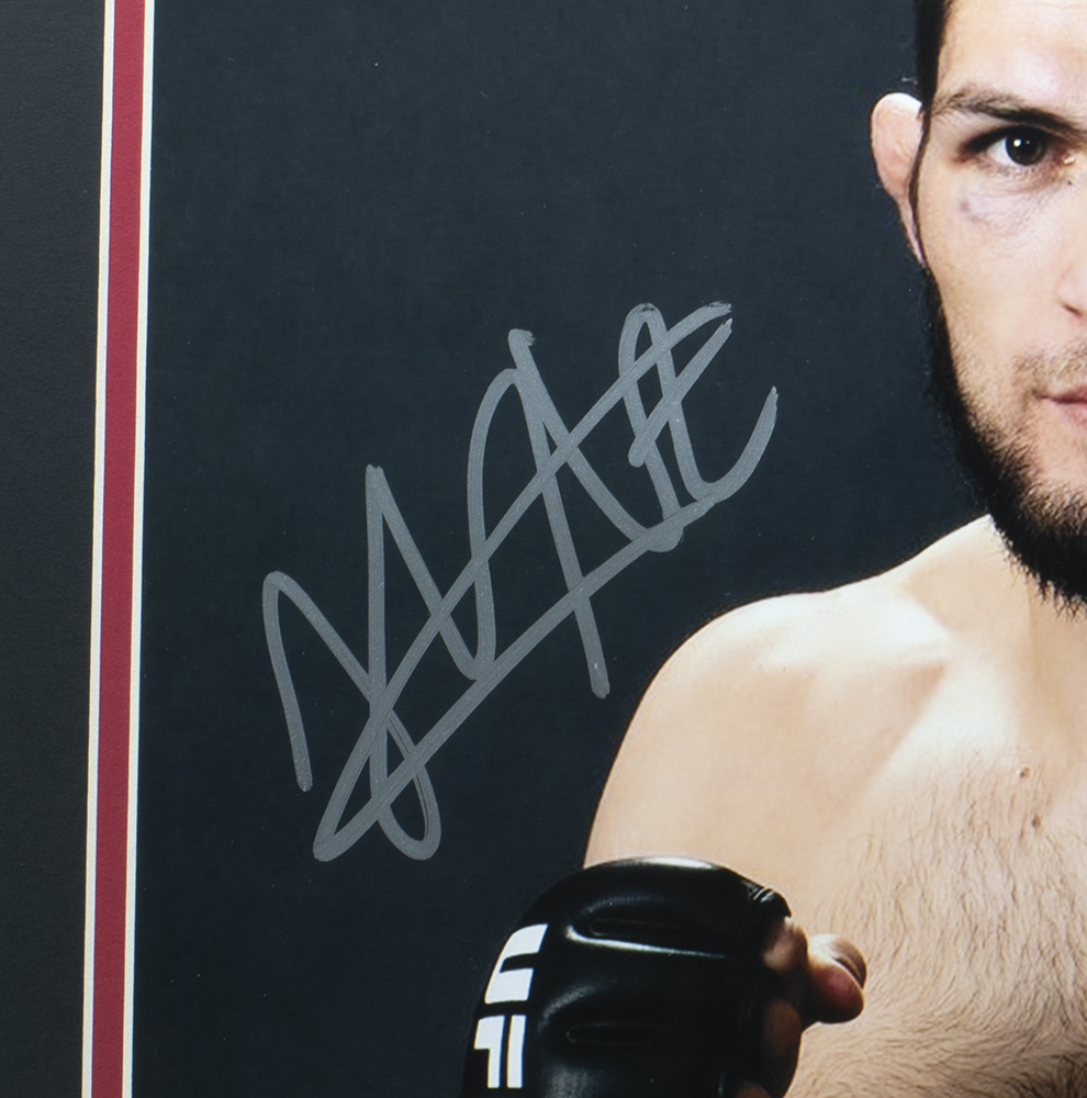 Khabib Nurmagomedov Signed Pre-Printed A4 Photo – Great Gift For UFC/MMA Fans