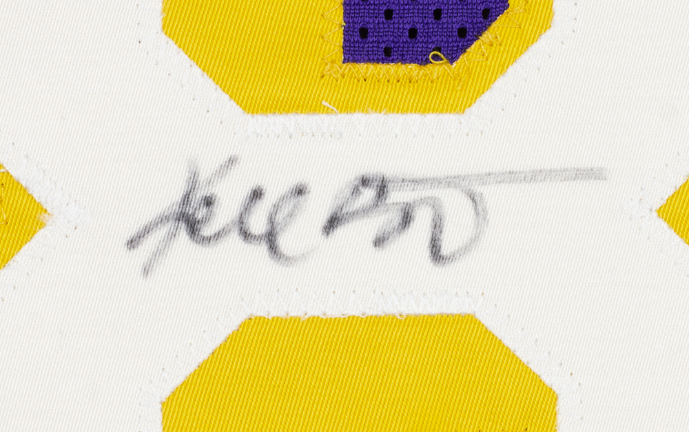 Kobe Bryant Signed Career Highlight Stat Jersey (PSA COA) at PristineAuction.com Kobe Bryant Signed Career Highlight Stat Jersey (PSA COA) at PristineAuction.com