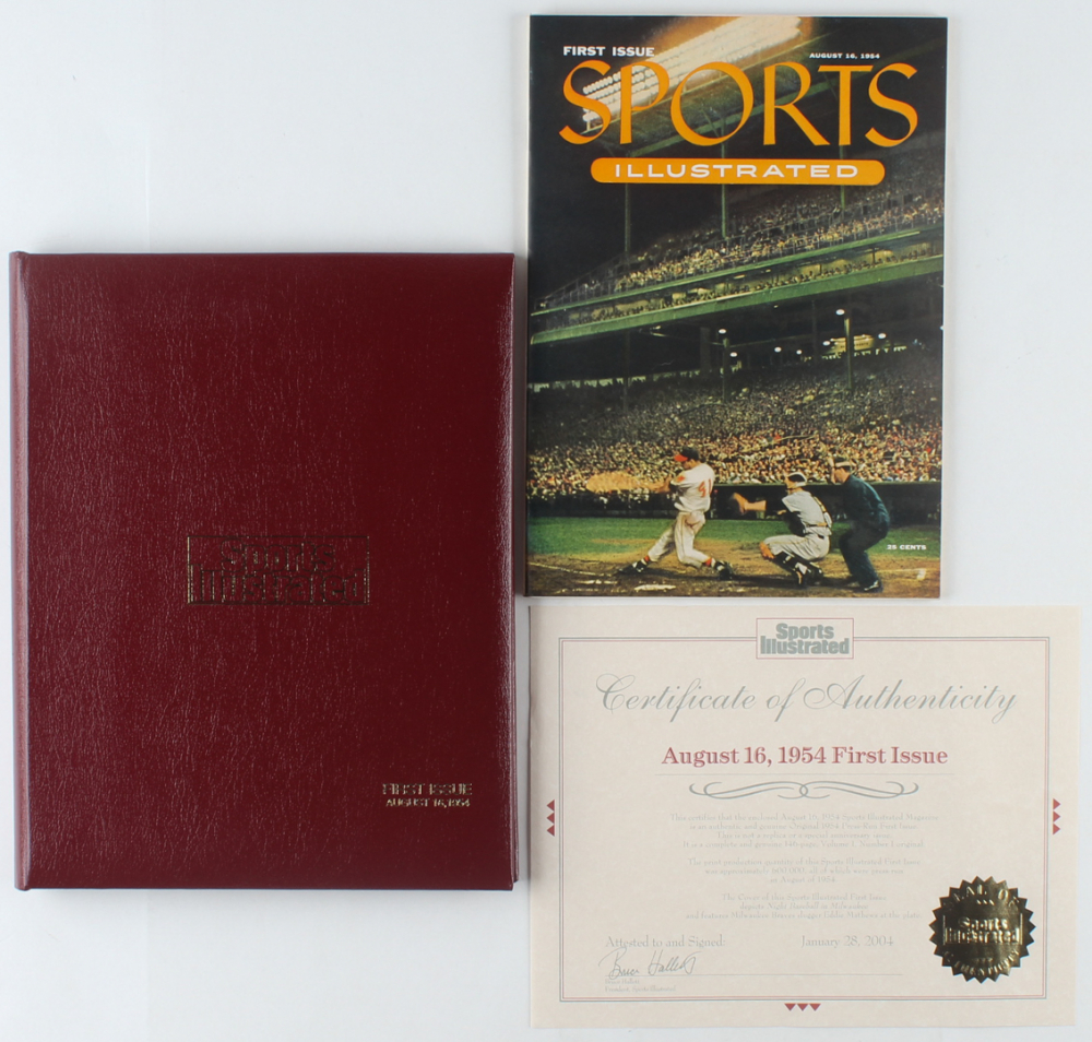 Original First Issue Sports Illustrated Magazine from August 16, 1954