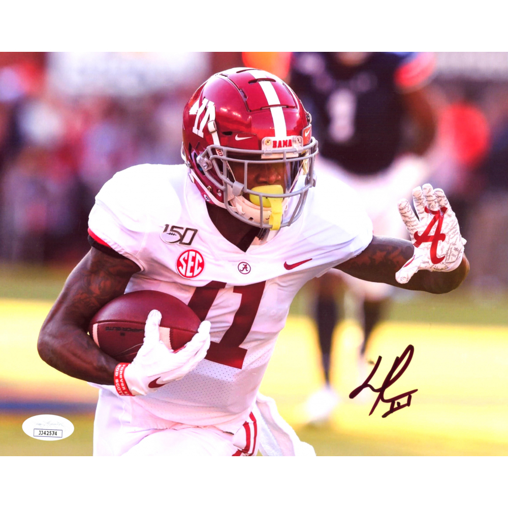 Henry Ruggs Signed Alabama Crimson Tide 8x10 Photo (JSA COA) Pristine