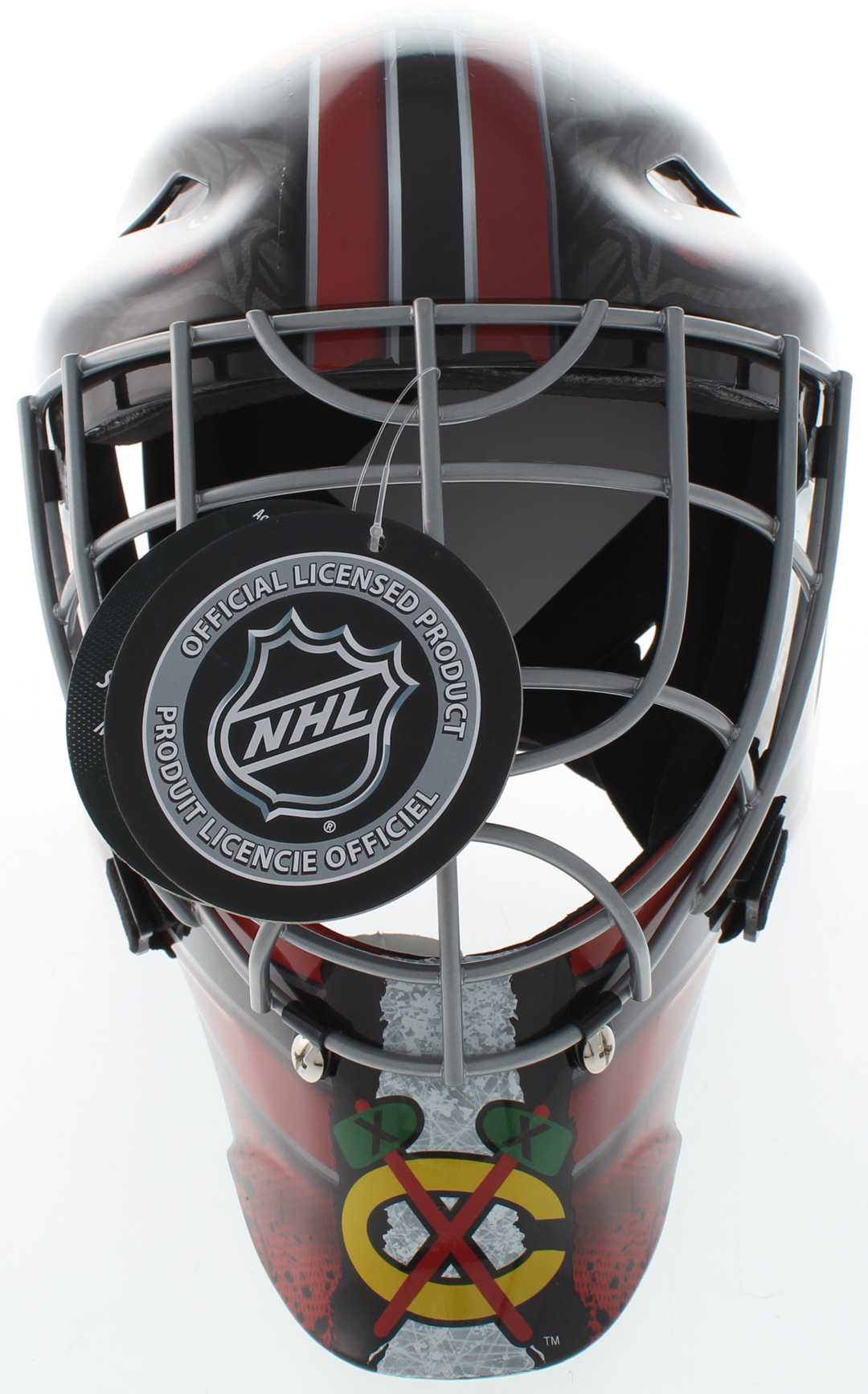 Tony Esposito Signed Blackhawks Full-Size Goalie Mask Inscribed "HOF 88" (Schwartz COA) at PristineAuction.com Tony Esposito Signed Blackhawks Full-Size Goalie Mask Inscribed "HOF 88" (Schwartz COA) at PristineAuction.com