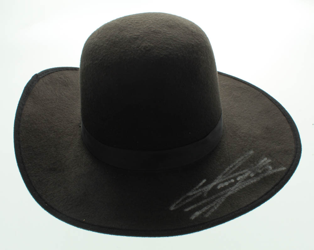 The Undertaker Signed Wide Brim Open Crown Hat (PSA COA) at PristineAuction.com The Undertaker Signed Wide Brim Open Crown Hat (PSA COA) at PristineAuction.com