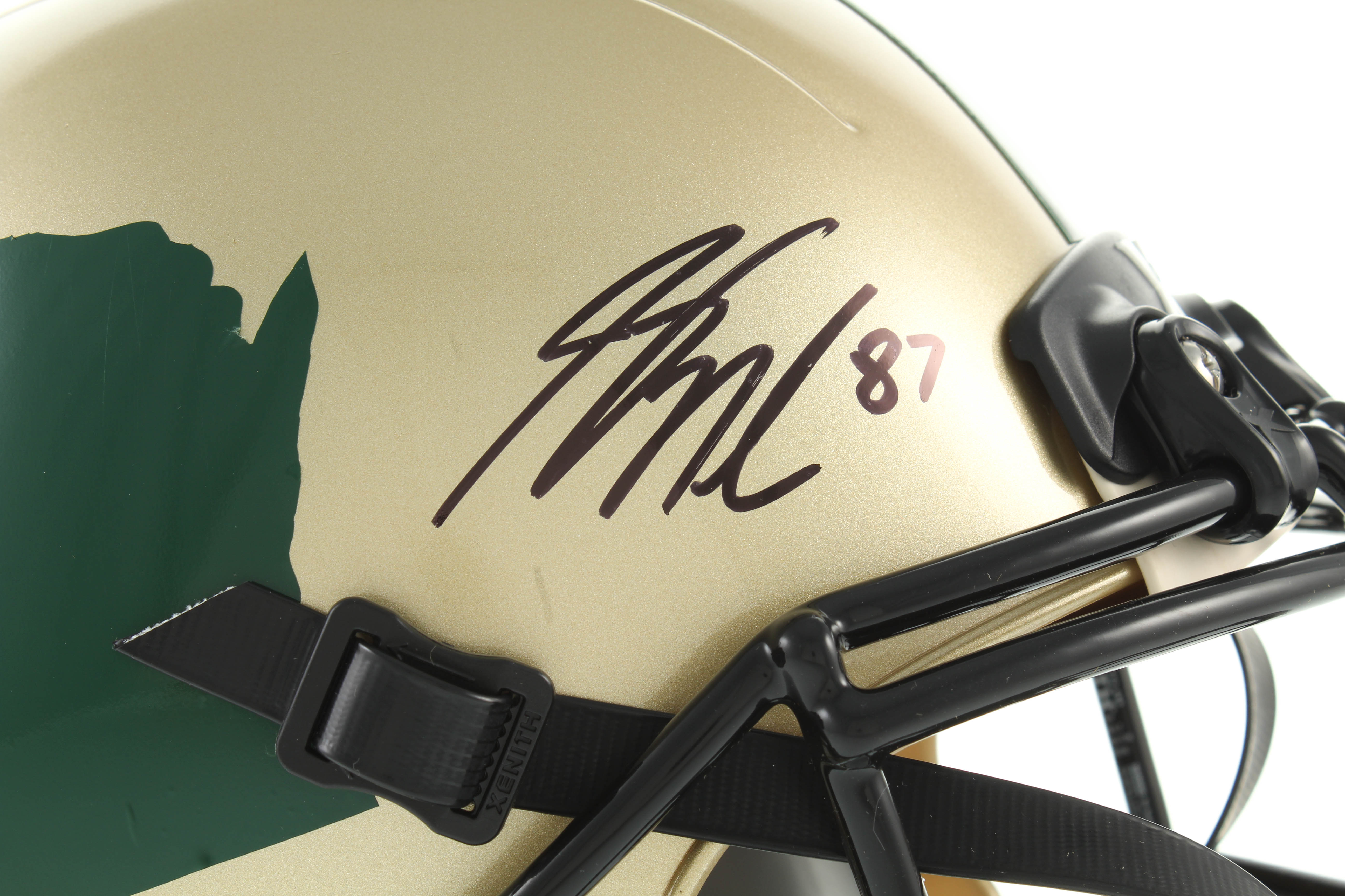 Jordy Nelson Signed Full-Size Authentic-On Field Helmet (Beckett COA) at PristineAuction.com Jordy Nelson Signed Full-Size Authentic-On Field Helmet (Beckett COA) at PristineAuction.com