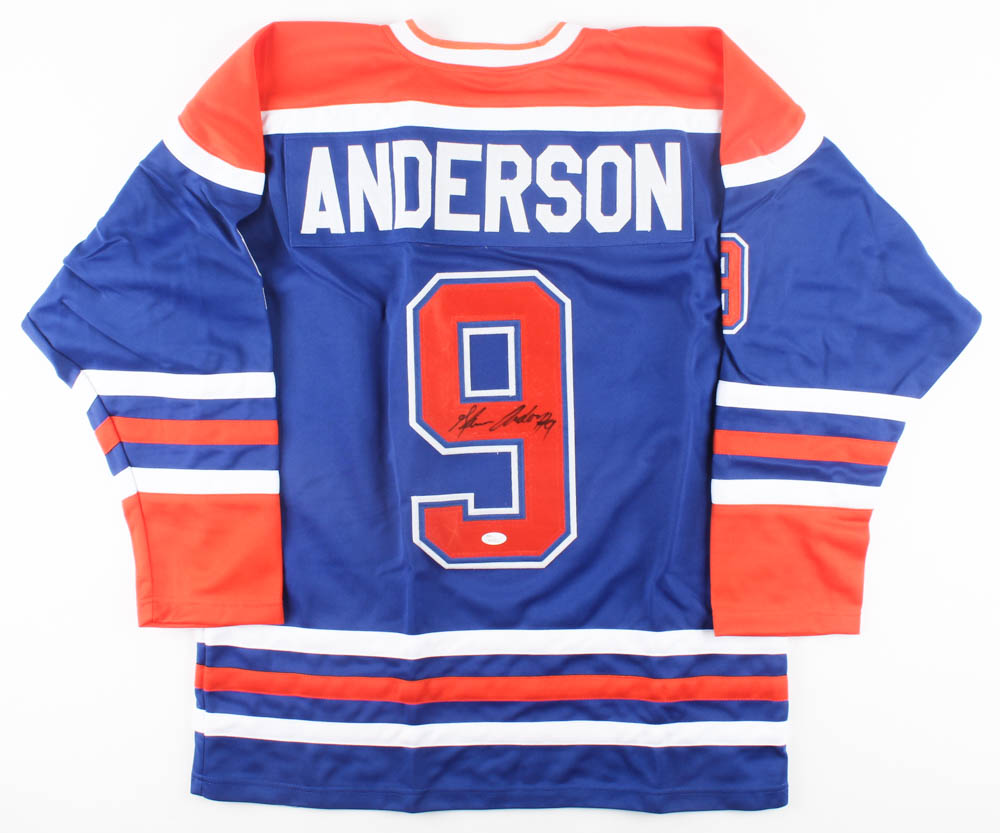 Glenn Anderson Signed Jersey (JSA COA) at PristineAuction.com Glenn Anderson Signed Jersey (JSA COA) at PristineAuction.com