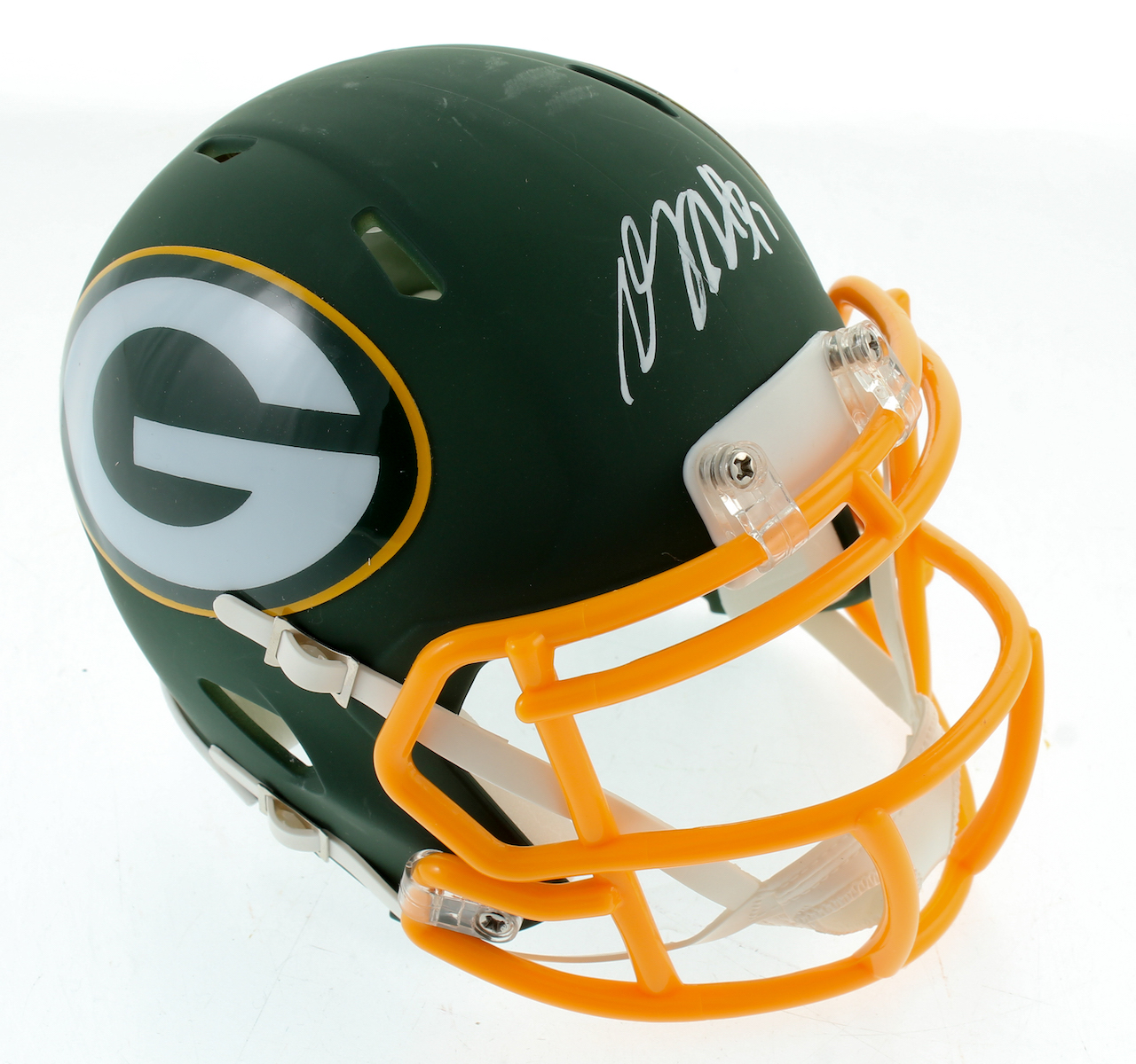 Davante Adams Signed Packers AMP Alternate Speed Mini Helmet (JSA COA) at PristineAuction.com Davante Adams Signed Packers AMP Alternate Speed Mini Helmet (JSA COA) at PristineAuction.com